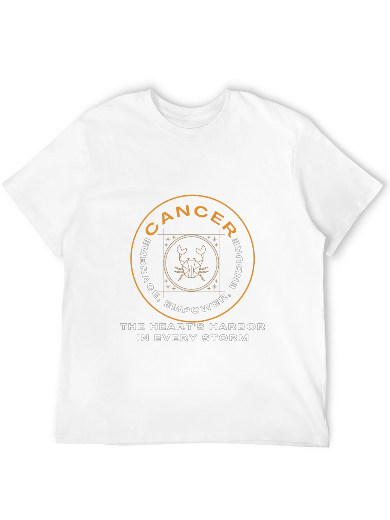 Cancer Zodiac T-Shirt: Embrace Empower Endure