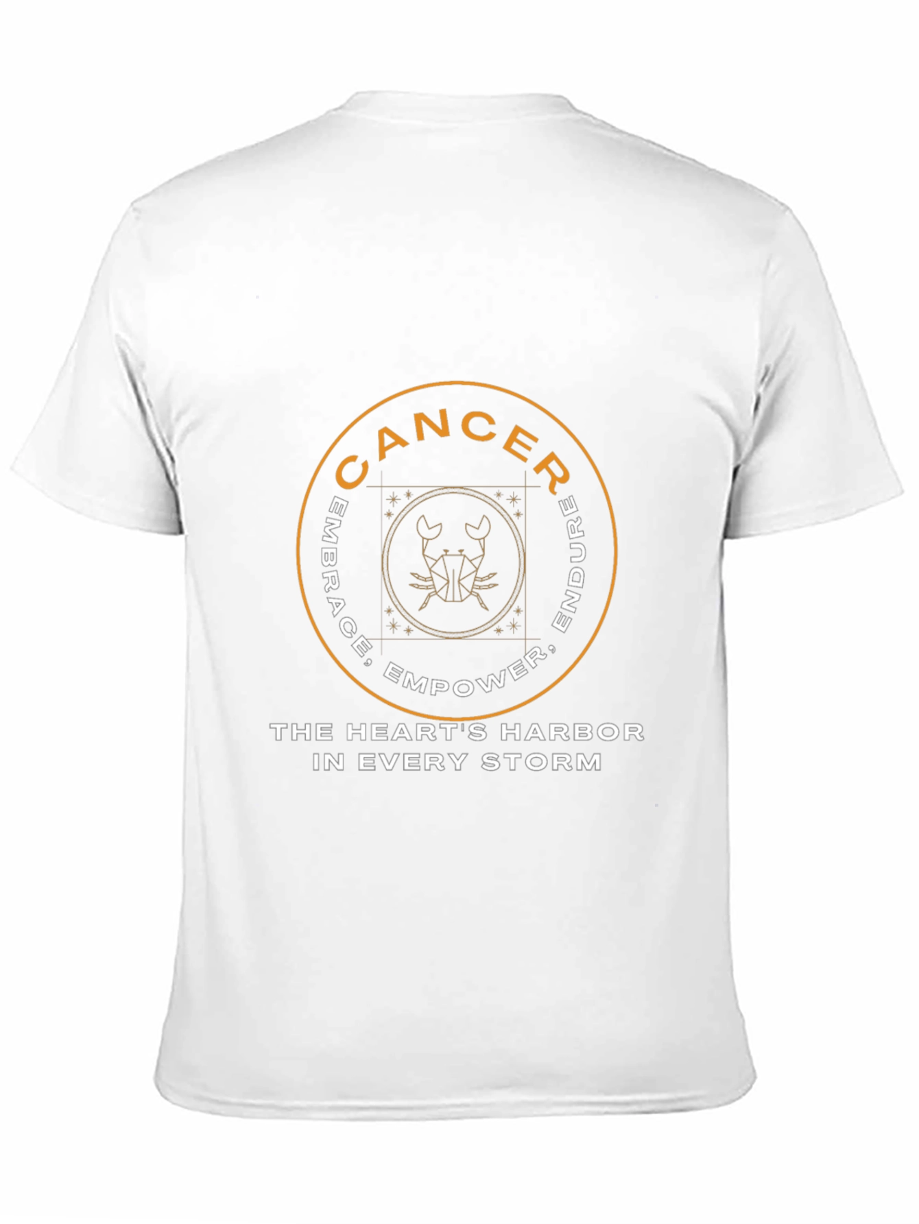 Cancer Zodiac T-Shirt: Embrace Empower Endure
