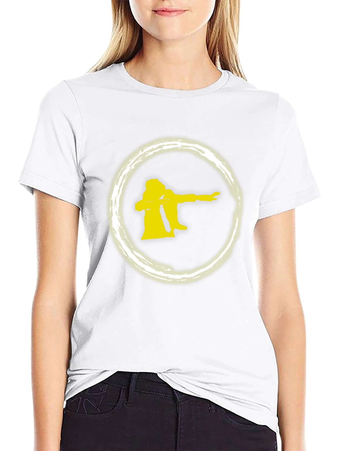 Dab Dance Graphic Tee - Trendy Black T-Shirt