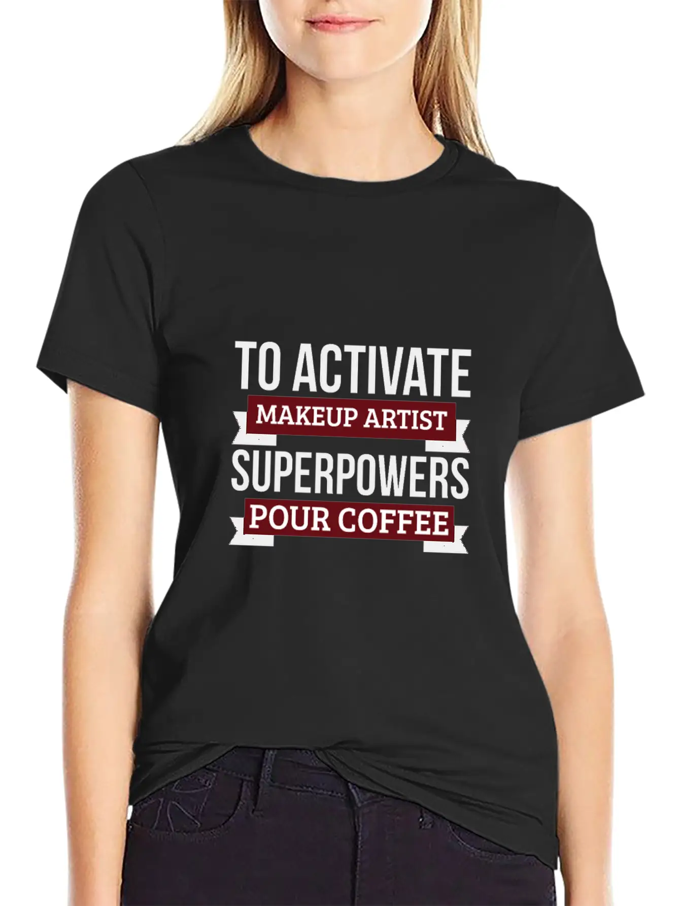 Makeup Artist Gift, To Activate Makeup Artist Unisex Casual T-Shirt – Clean Design For Daily Comfort