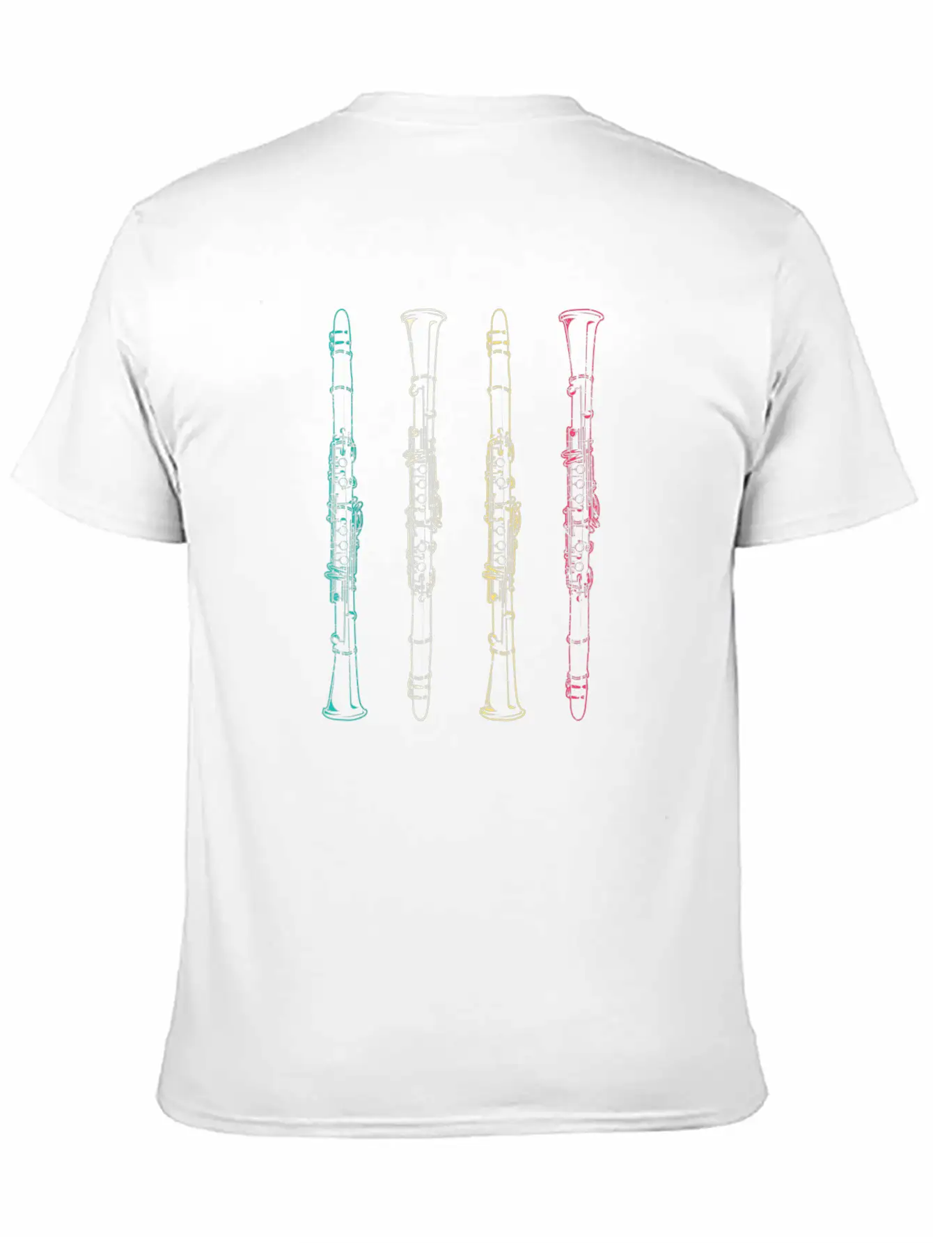 Marching Band Clarinetist Musician Clarinet Unisex Casual T-Shirt – Clean Design For Daily Comfort