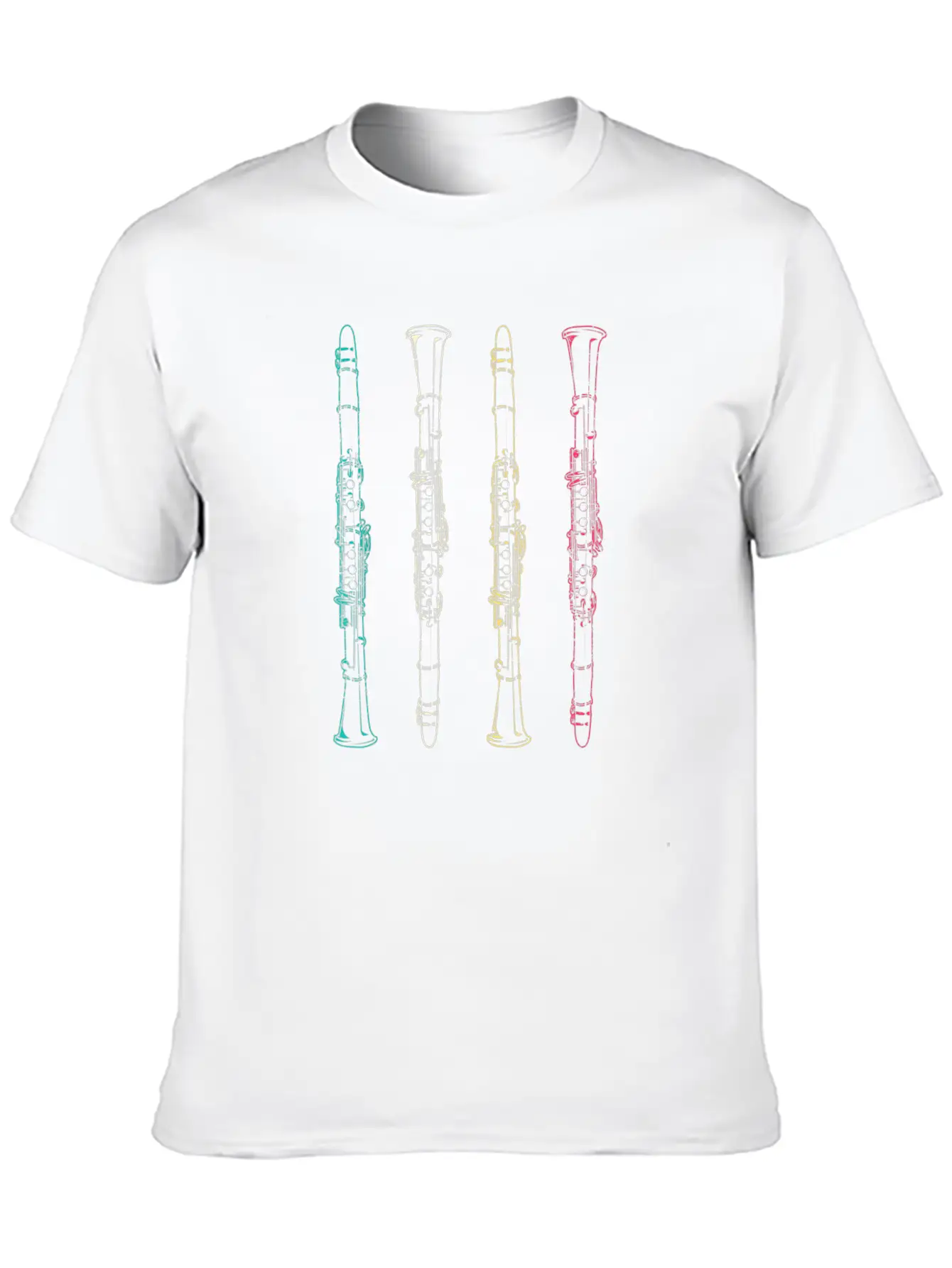 Marching Band Clarinetist Musician Clarinet Unisex Casual T-Shirt – Clean Design For Daily Comfort
