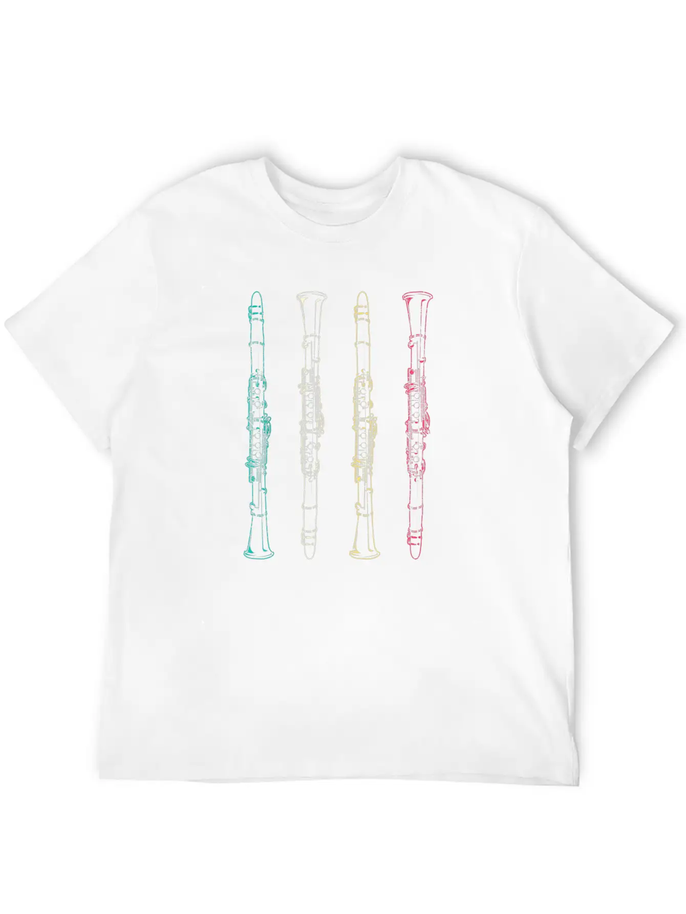 Marching Band Clarinetist Musician Clarinet Unisex Casual T-Shirt – Clean Design For Daily Comfort