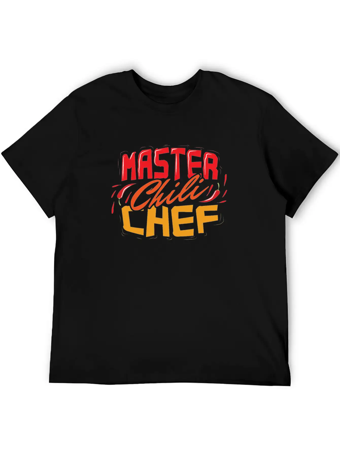 Master Chili Competition Chef Cook Hot Sauce Spicy Unisex Casual T-Shirt – Clean Design For Daily Comfort