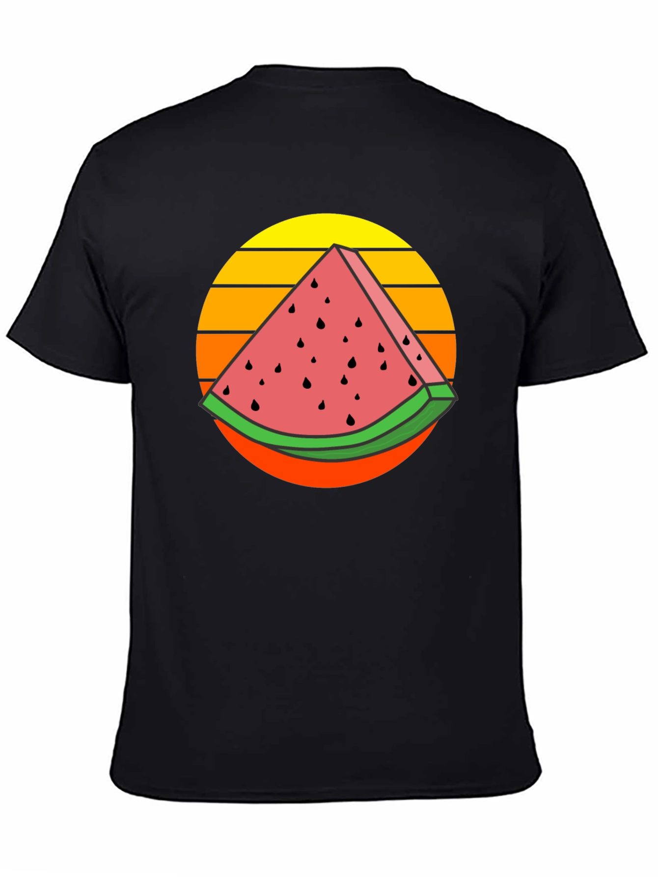 Retro Watermelon Graphic T-Shirt