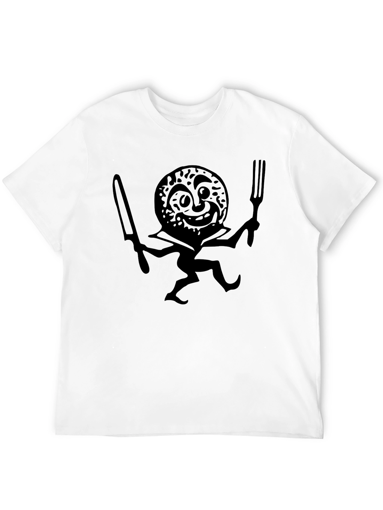 Whimsical Donut Chef Graphic T-Shirt