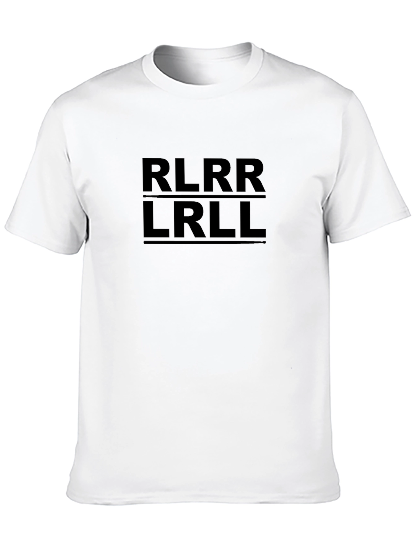 RLRR LRLL Drumming T-Shirt