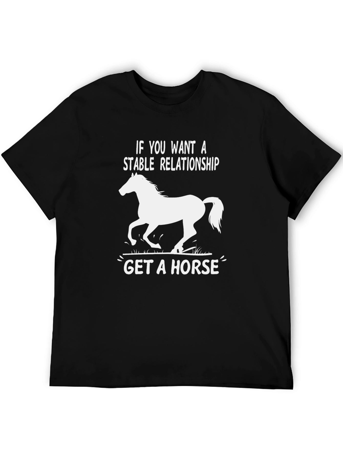 Stable Relationship Horse Graphic T-Shirt