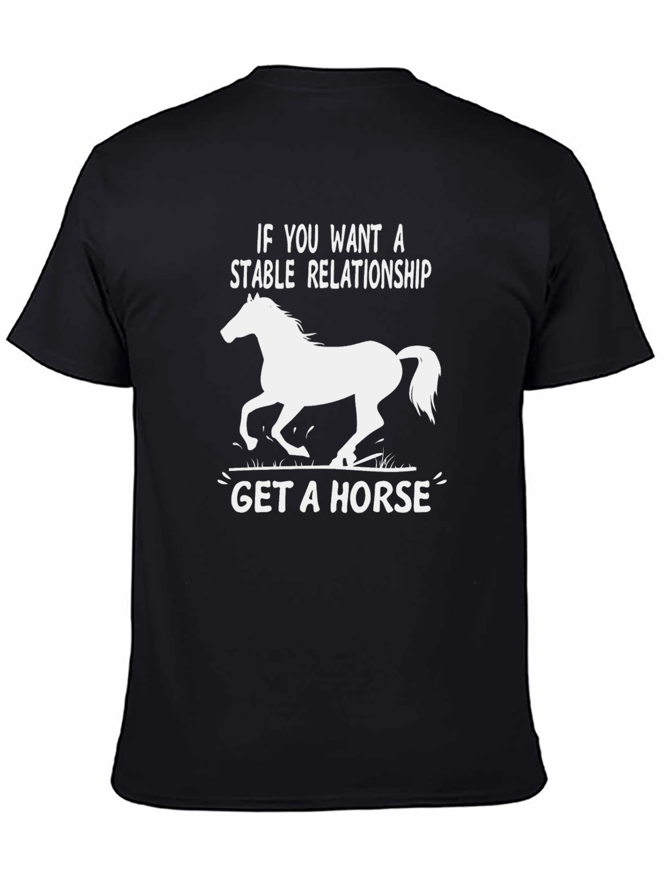 Stable Relationship Horse Graphic T-Shirt