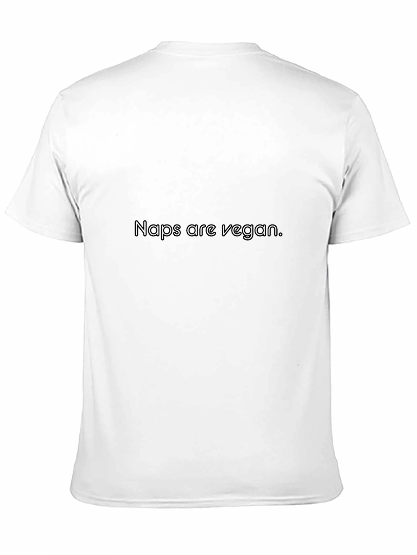 Naps are Vegan Black T-Shirt