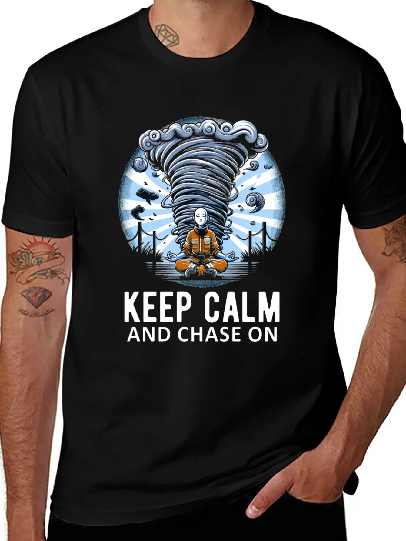 Meteorology Kids Tornado Storm Chasing Storm Fan Unisex Casual T-Shirt – Clean Design For Daily Comfort