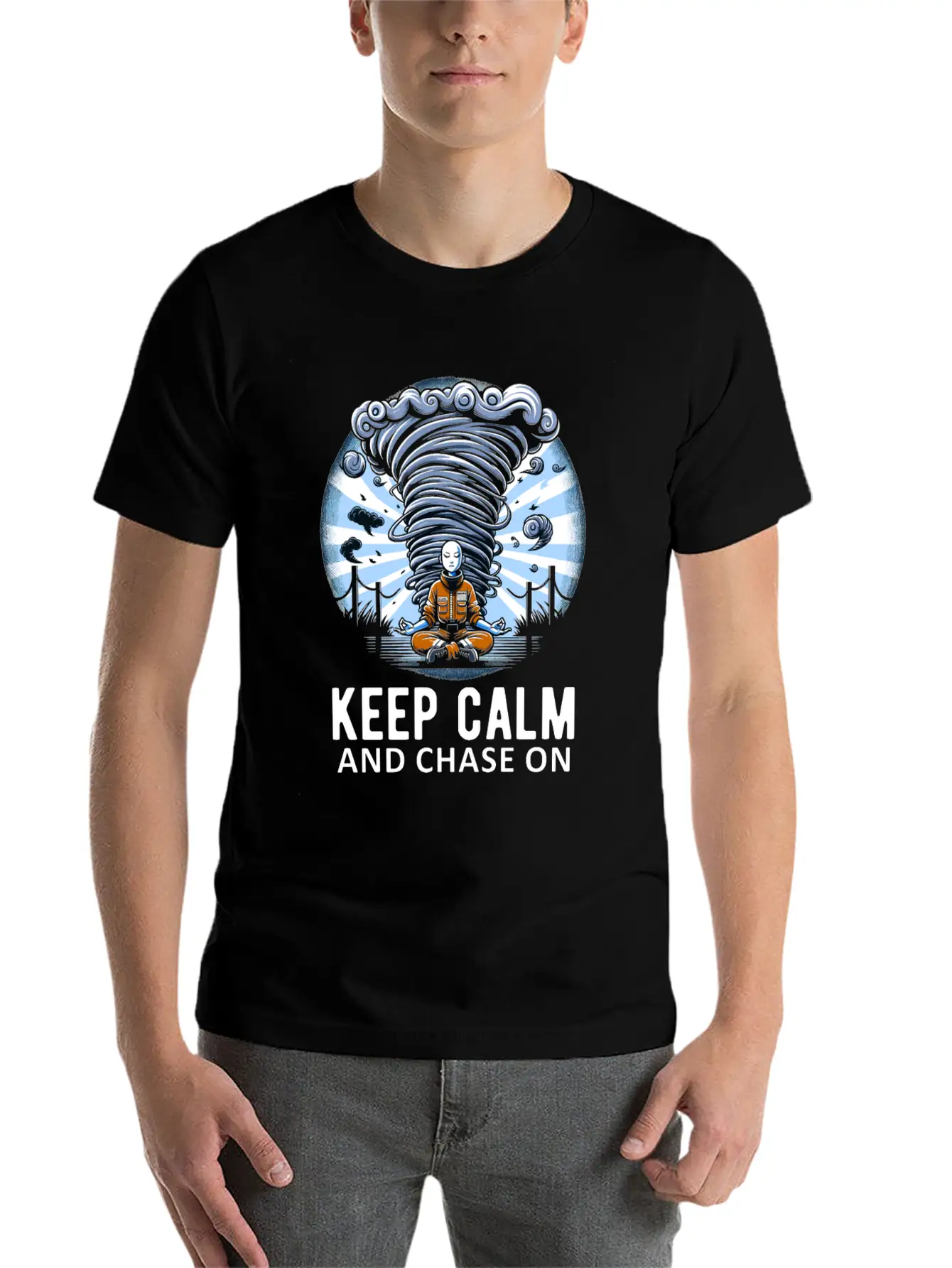 Meteorology Kids Tornado Storm Chasing Storm Fan Unisex Casual T-Shirt – Clean Design For Daily Comfort