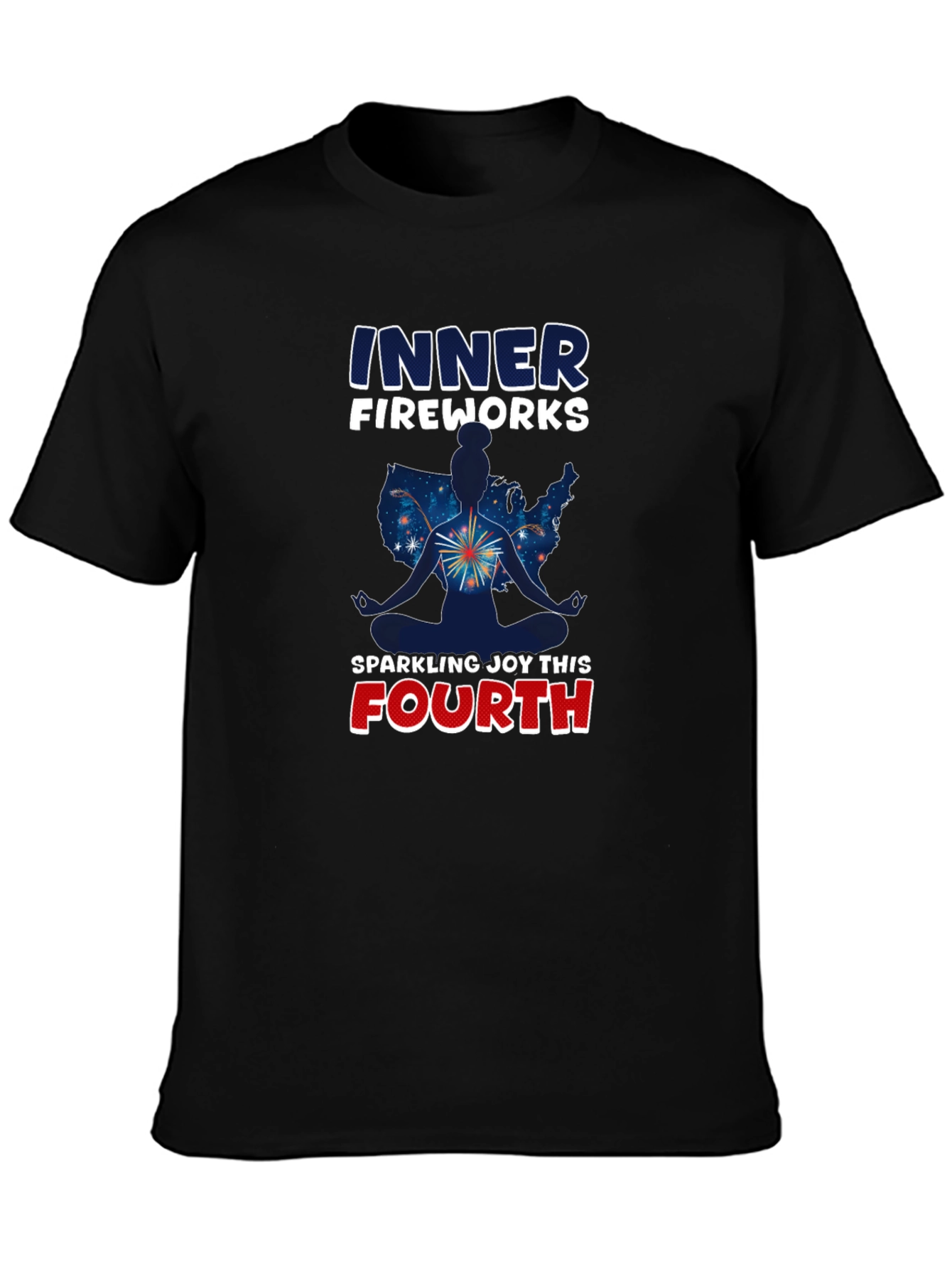 Inner Fireworks Fourth T-Shirt