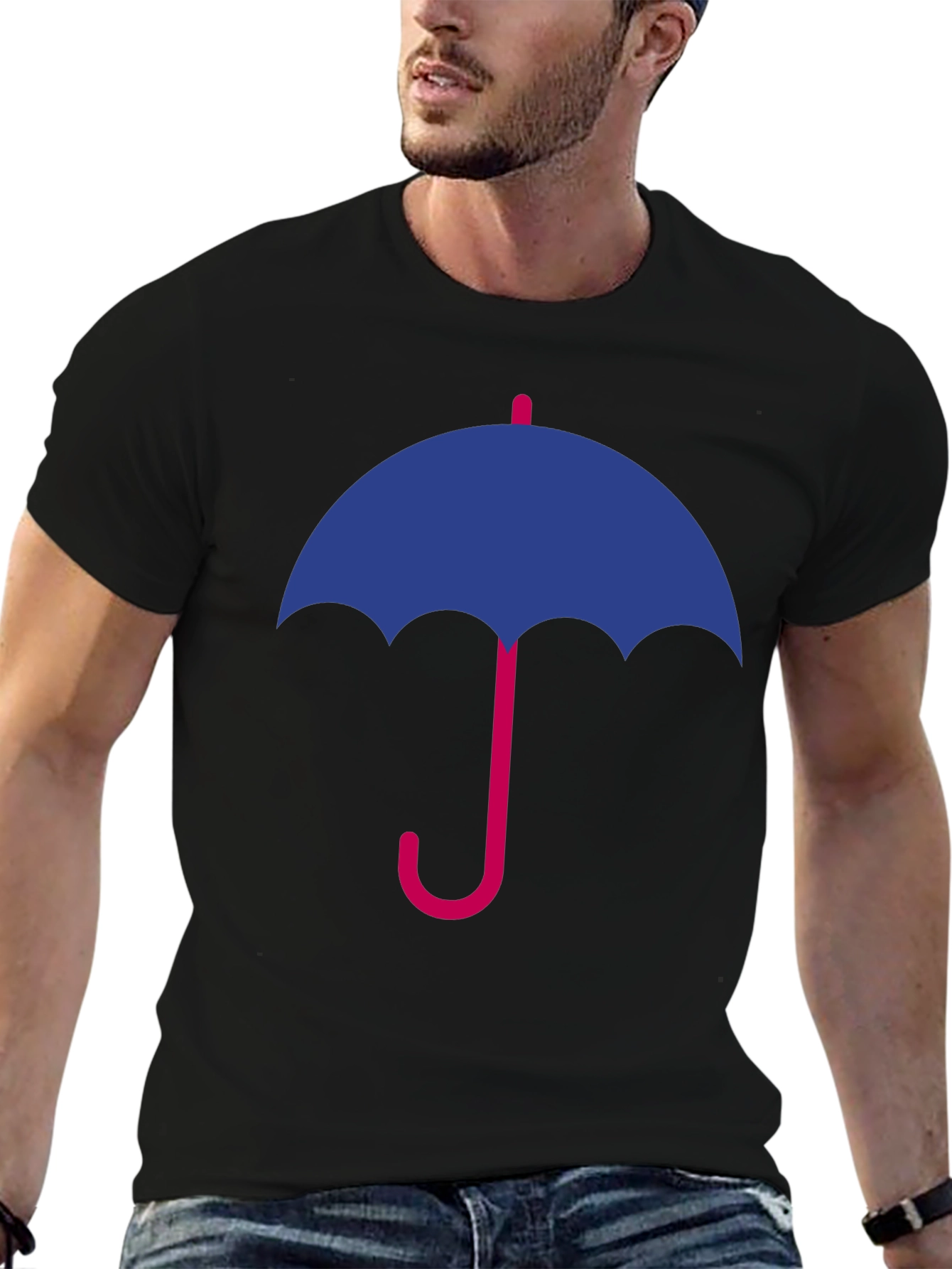 Umbrella Graphic Tee - Stylish Cotton Comfort