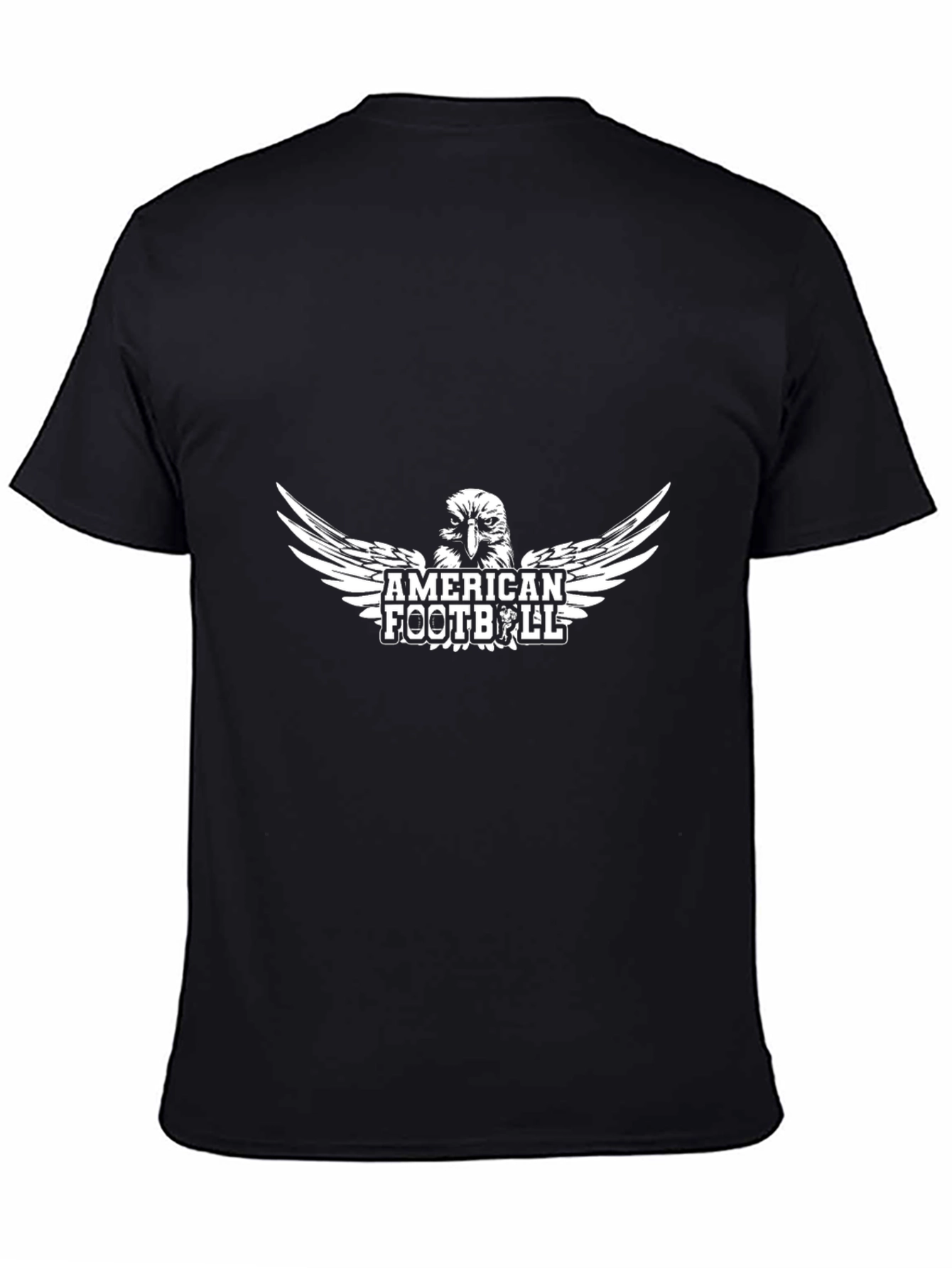 American Football Eagle Graphic T-Shirt