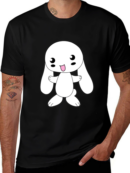 Cute Bunny Graphic T-Shirt - Soft Cotton Blend