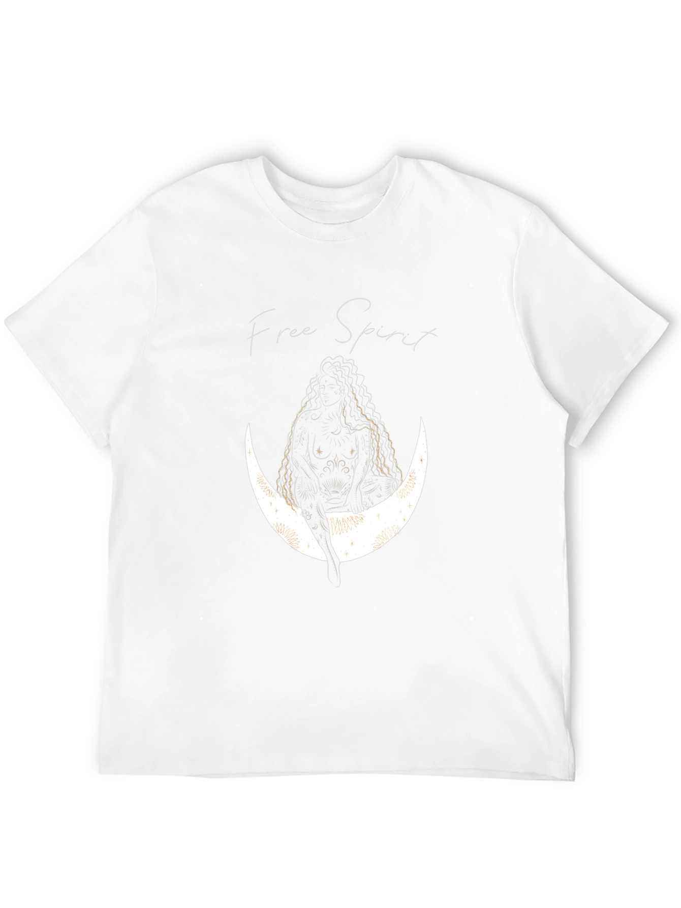 Free Spirit Graphic Black T-Shirt