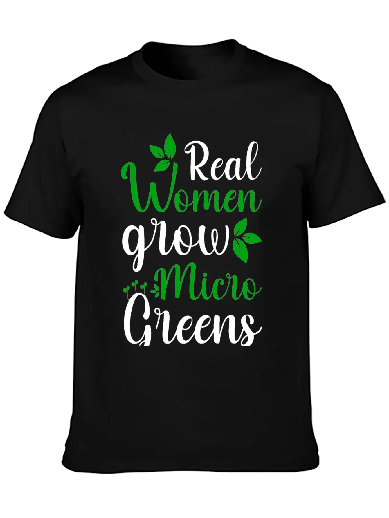 Microgreens Growing Vegan Garden Lovers Unisex Casual T-Shirt – Clean Design For Daily Comfort