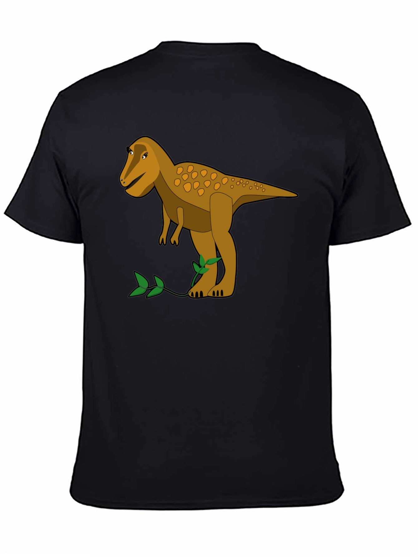 Dino Tee: Retro Cartoon Tyrannosaurus Rex Graphic T-Shirt