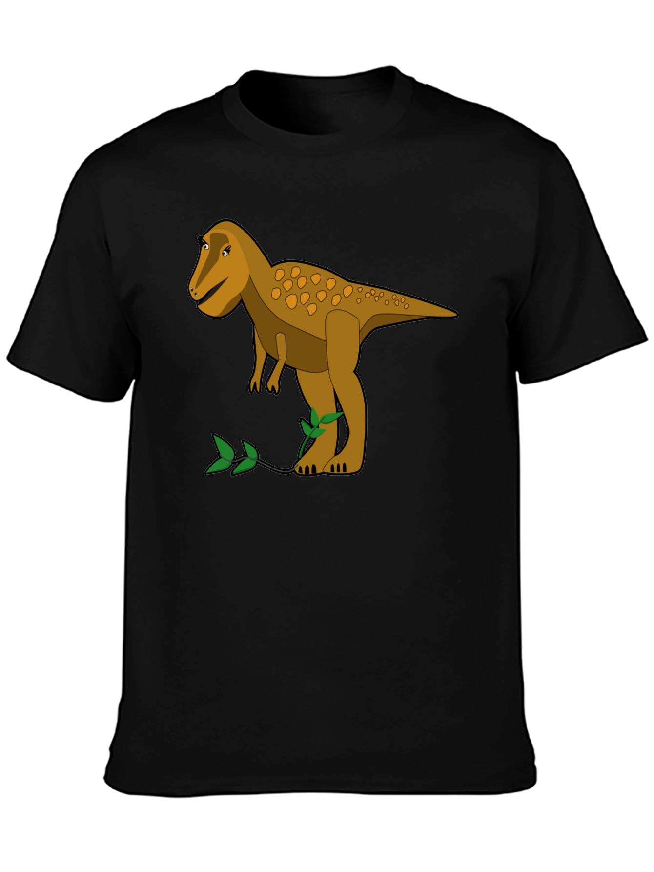 Dino Tee: Retro Cartoon Tyrannosaurus Rex Graphic T-Shirt