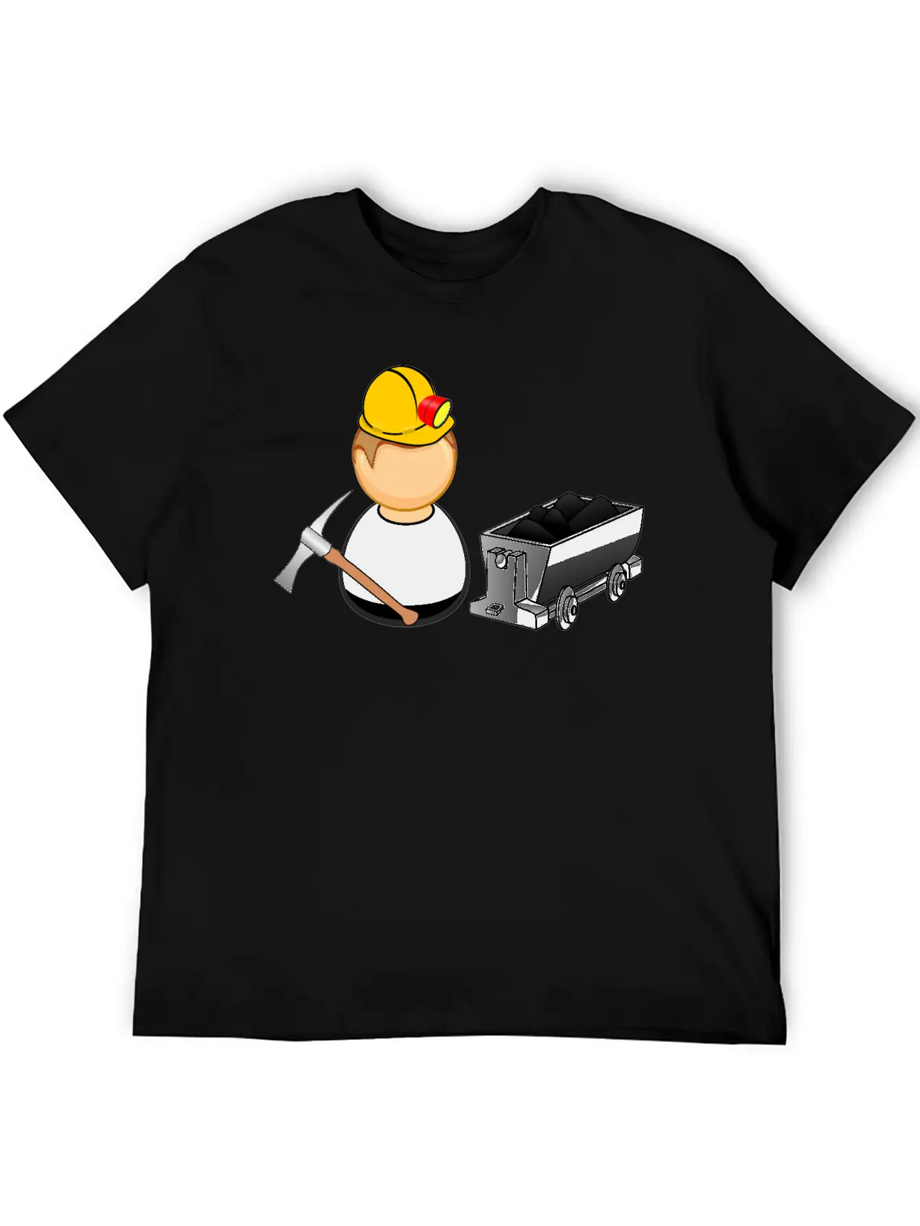 Miner Unisex Casual T-Shirt – Clean Design For Daily Comfort