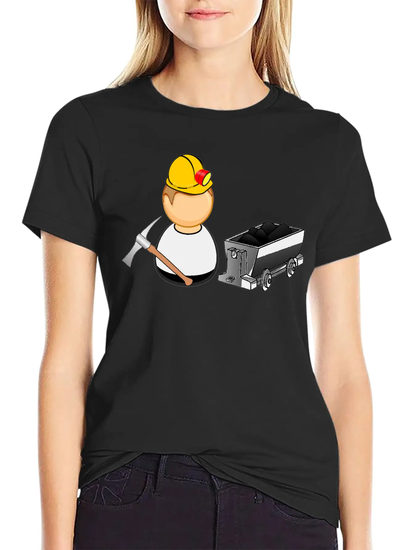 Miner Unisex Casual T-Shirt – Clean Design For Daily Comfort