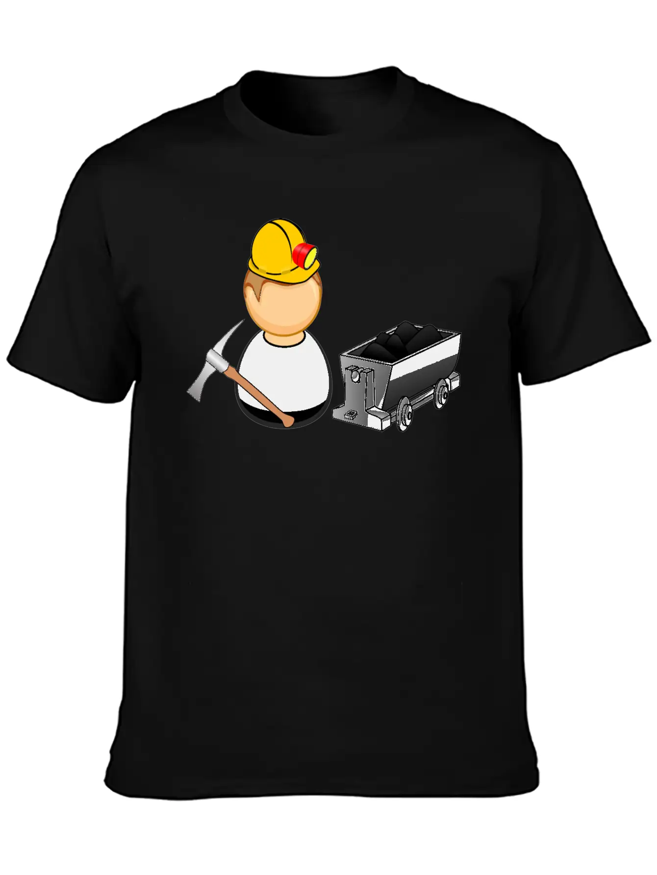 Miner Unisex Casual T-Shirt – Clean Design For Daily Comfort