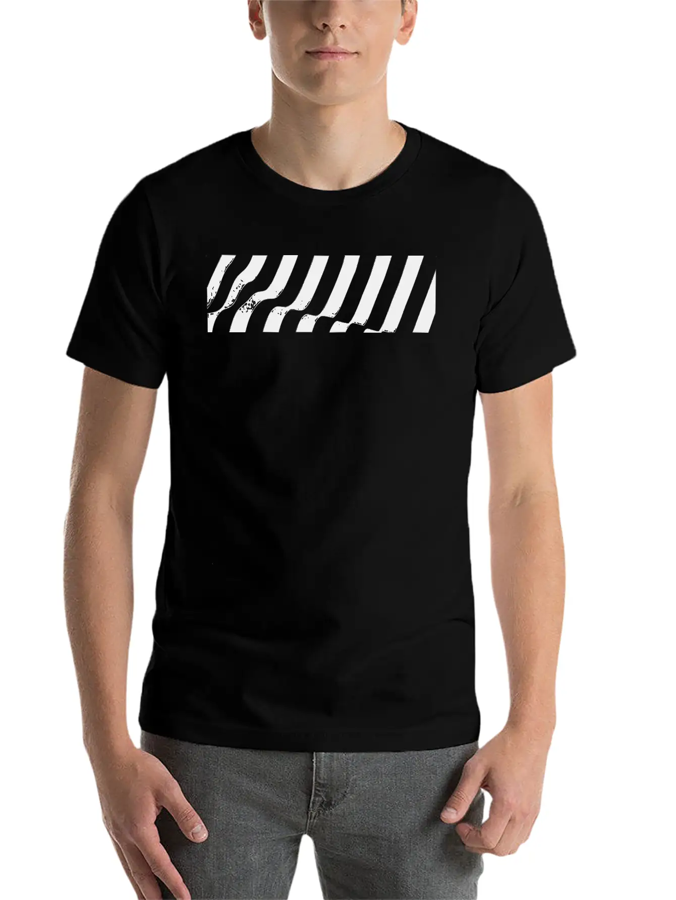 Minimal Waves Supreme Surf Design Style Unisex Casual T-Shirt – Clean Design For Daily Comfort