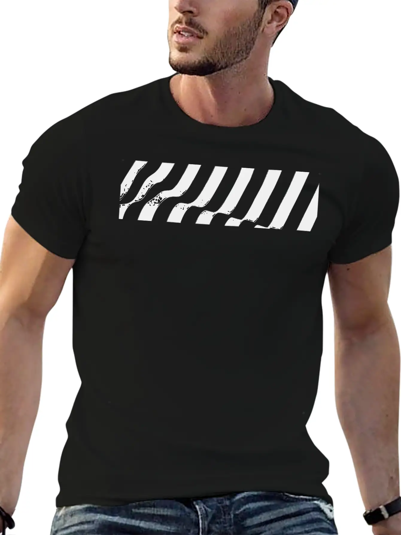 Minimal Waves Supreme Surf Design Style Unisex Casual T-Shirt – Clean Design For Daily Comfort