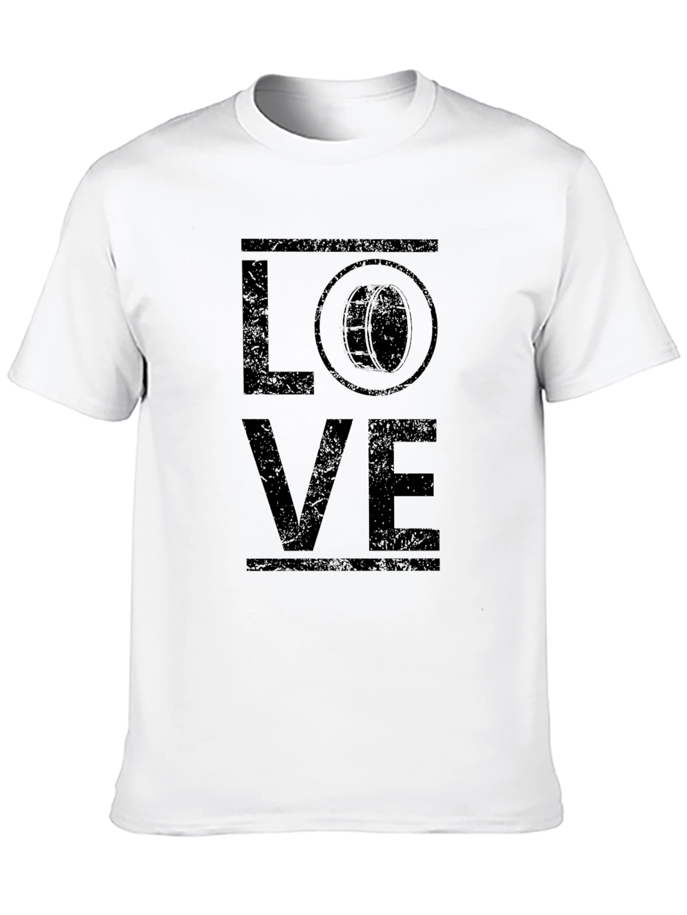 Love Darbuka Black T-Shirt Percussion Music Tee