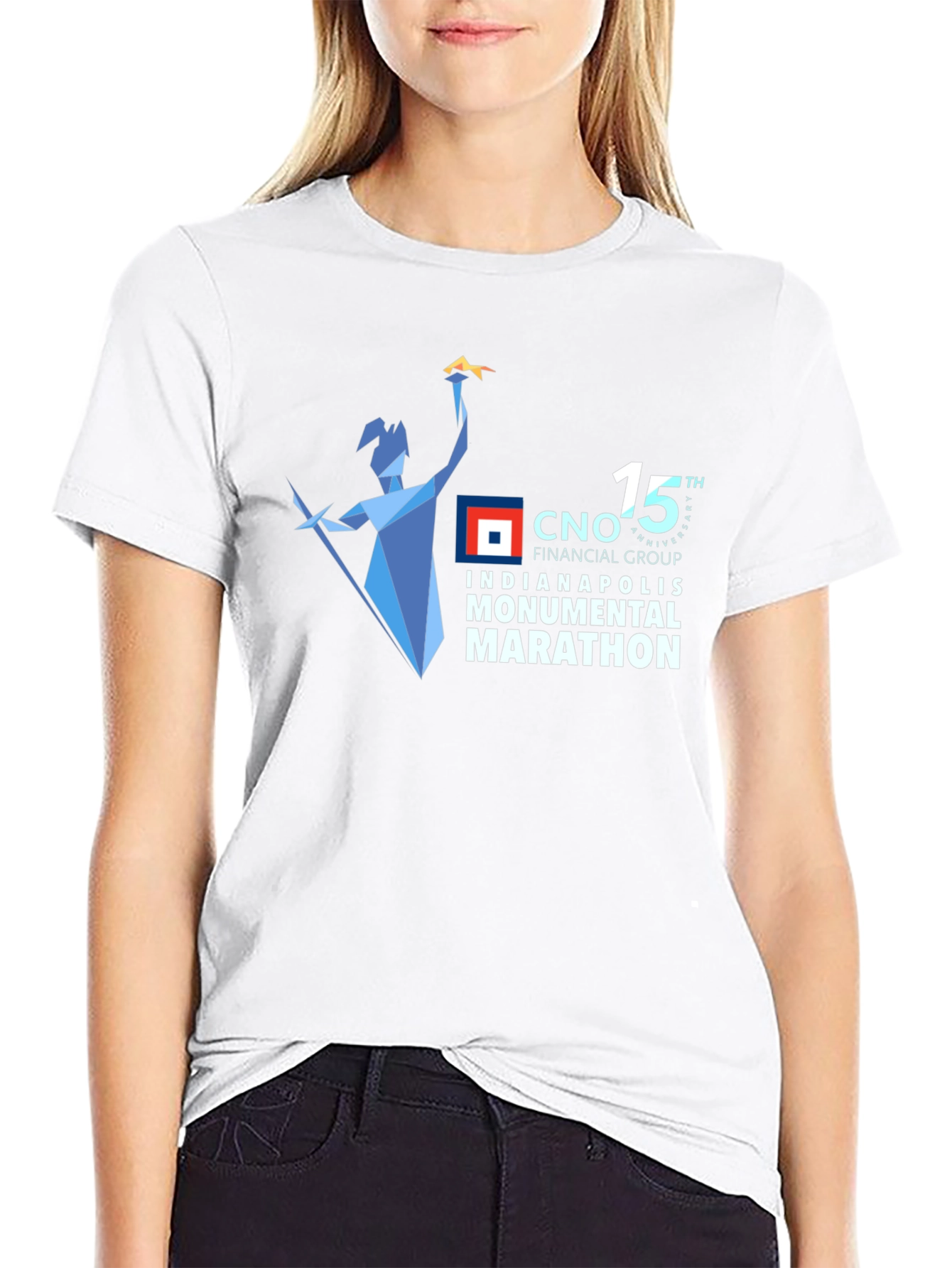 Indianapolis Marathon Black T-Shirt