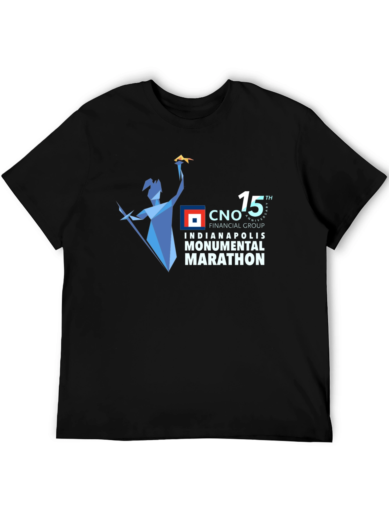 Indianapolis Marathon Black T-Shirt