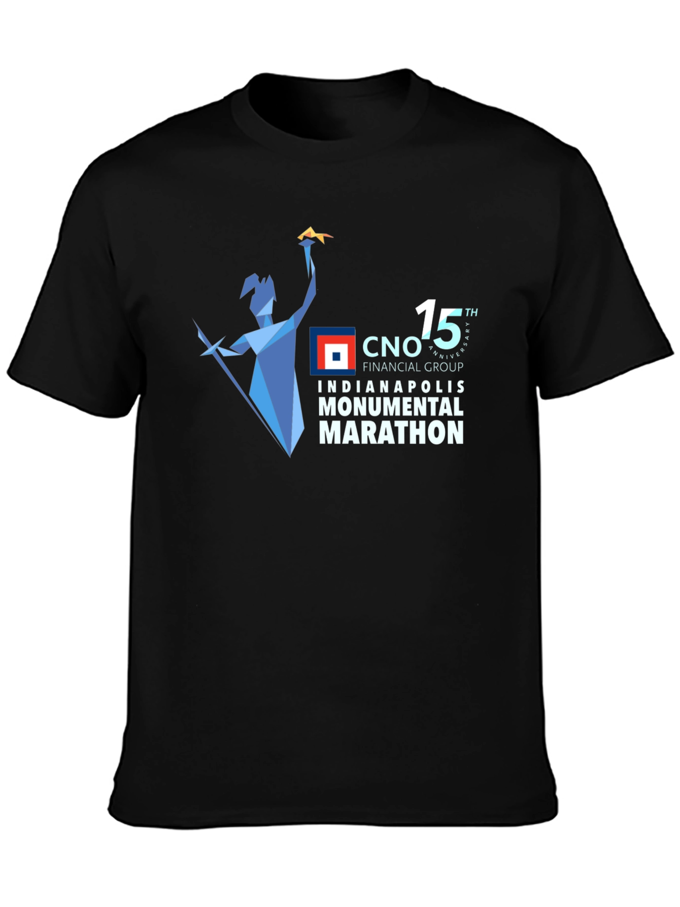 Indianapolis Marathon Black T-Shirt