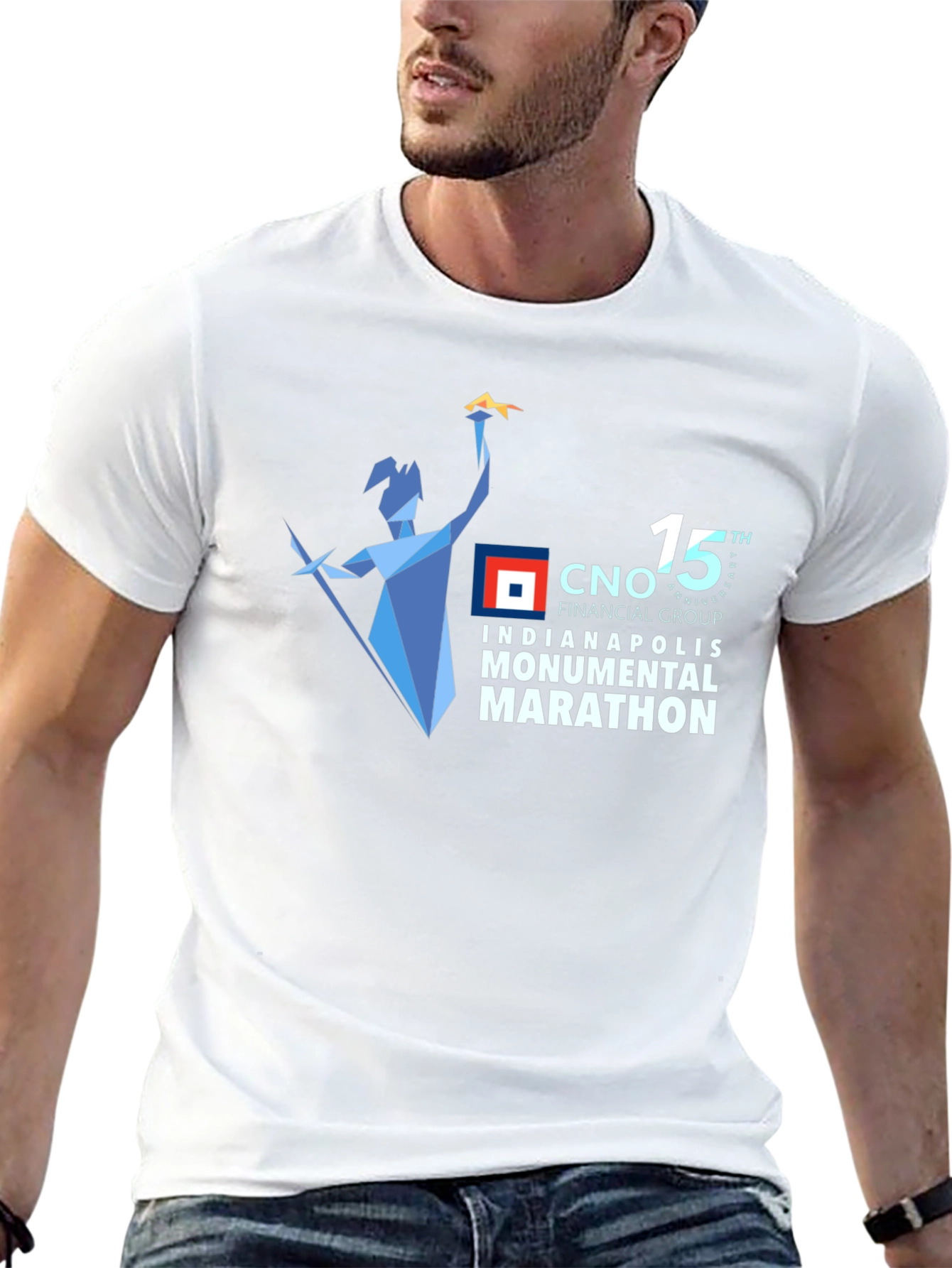 Indianapolis Marathon Black T-Shirt