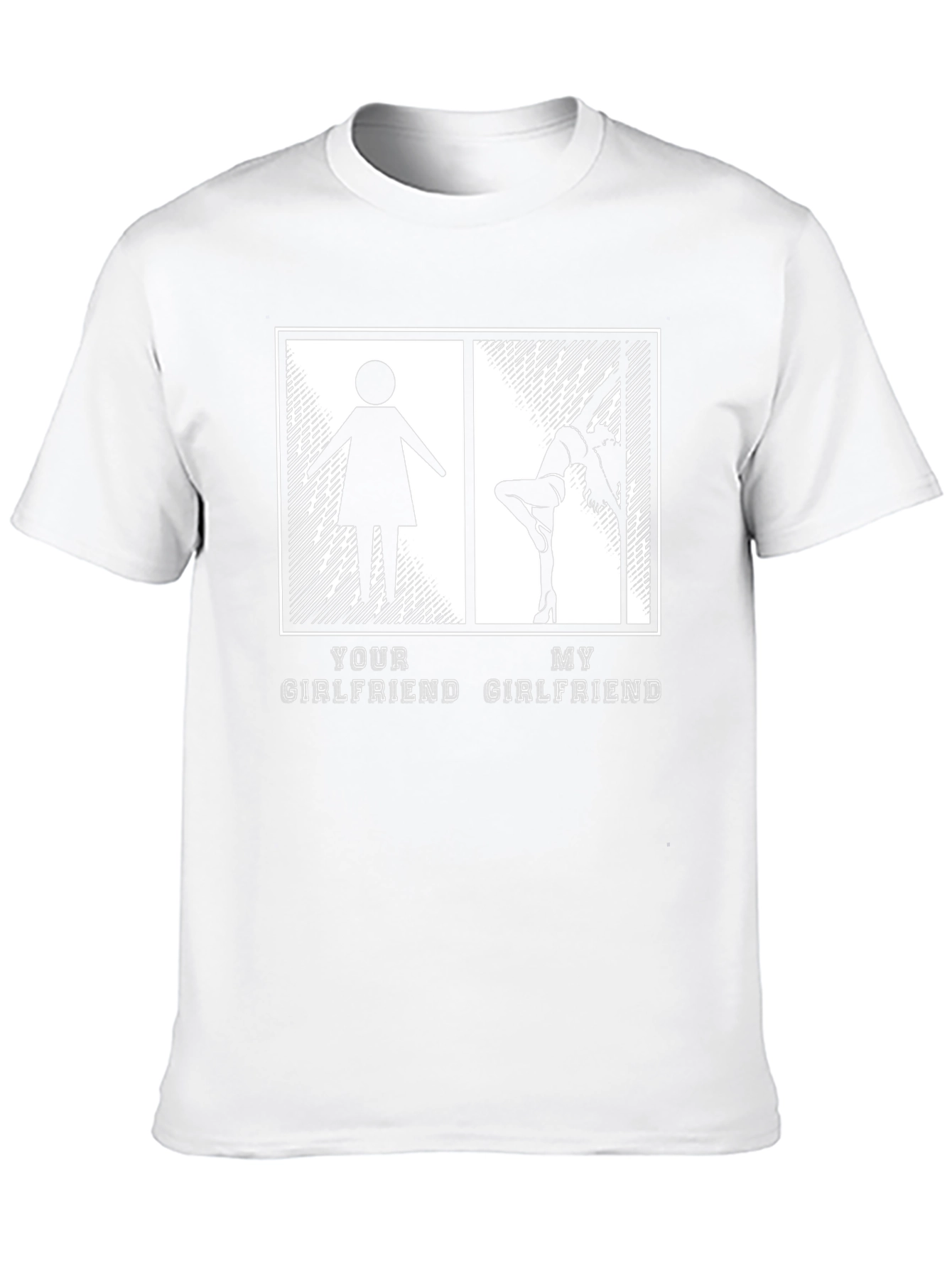 Funny Girlfriend T-Shirt - Novelty Graphic Tee