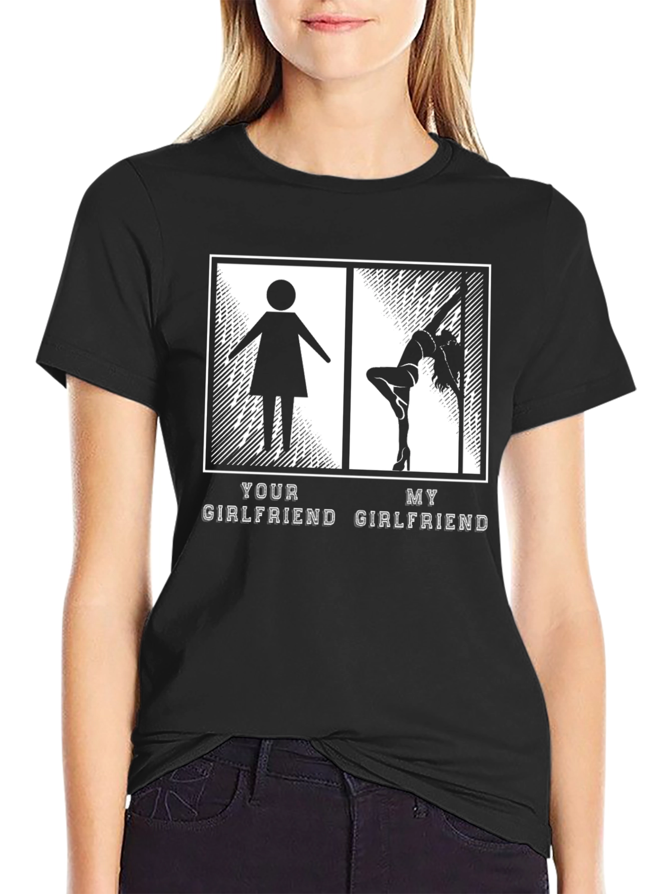 Funny Girlfriend T-Shirt - Novelty Graphic Tee