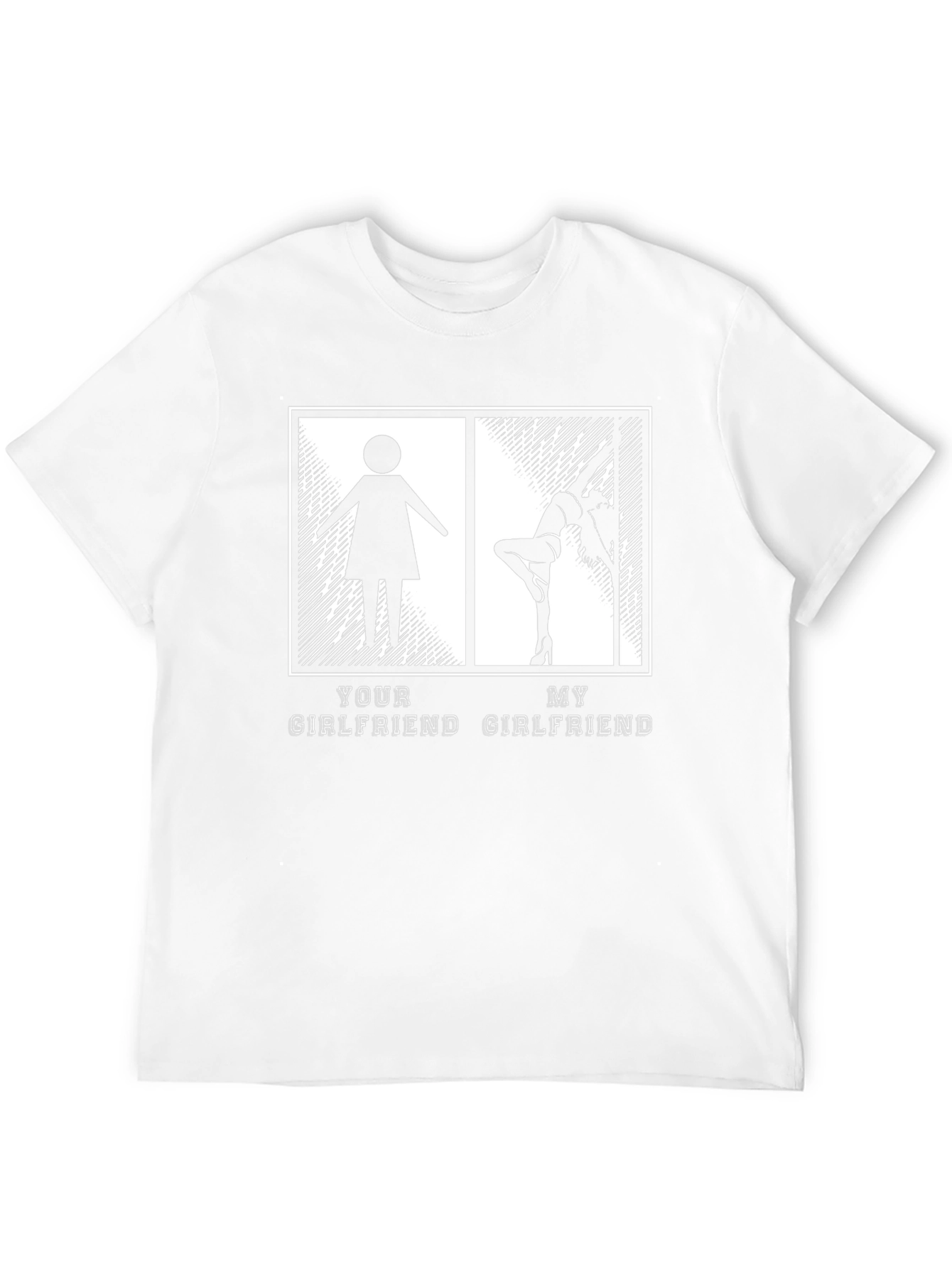 Funny Girlfriend T-Shirt - Novelty Graphic Tee