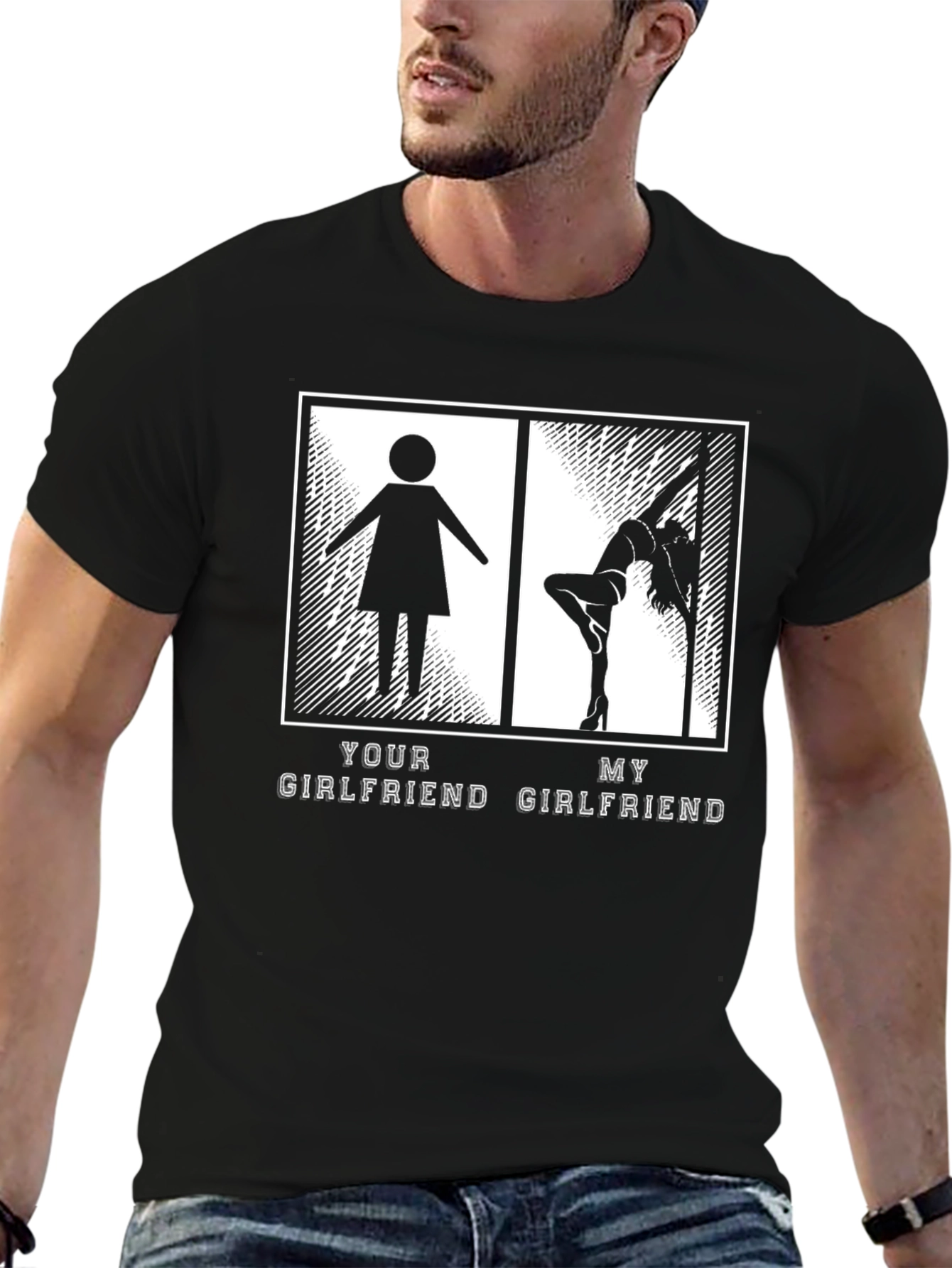 Funny Girlfriend T-Shirt - Novelty Graphic Tee
