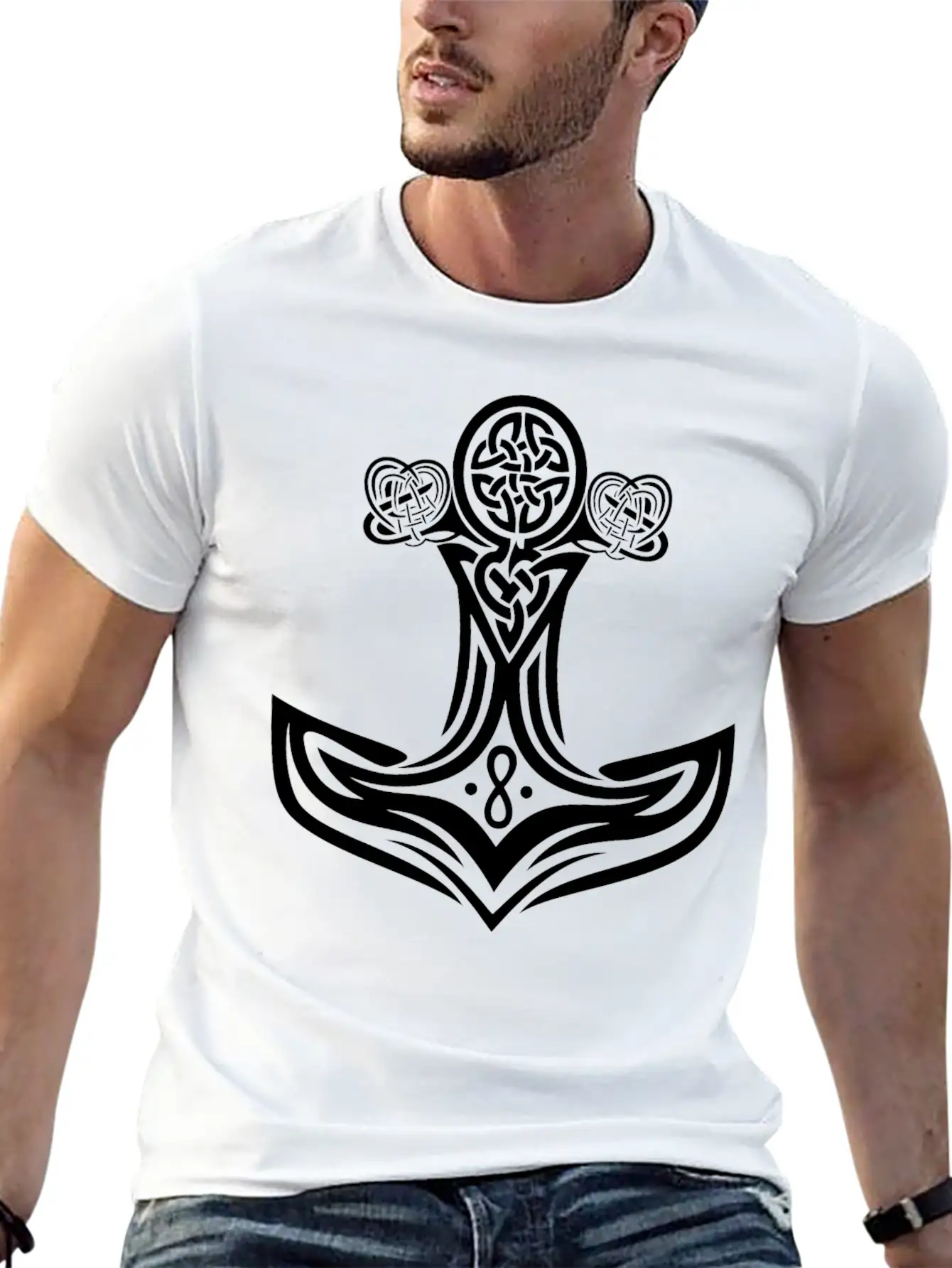 Mjolnir Thors Hammer Lightning Thunder Unisex Casual T-Shirt – Clean Design For Daily Comfort