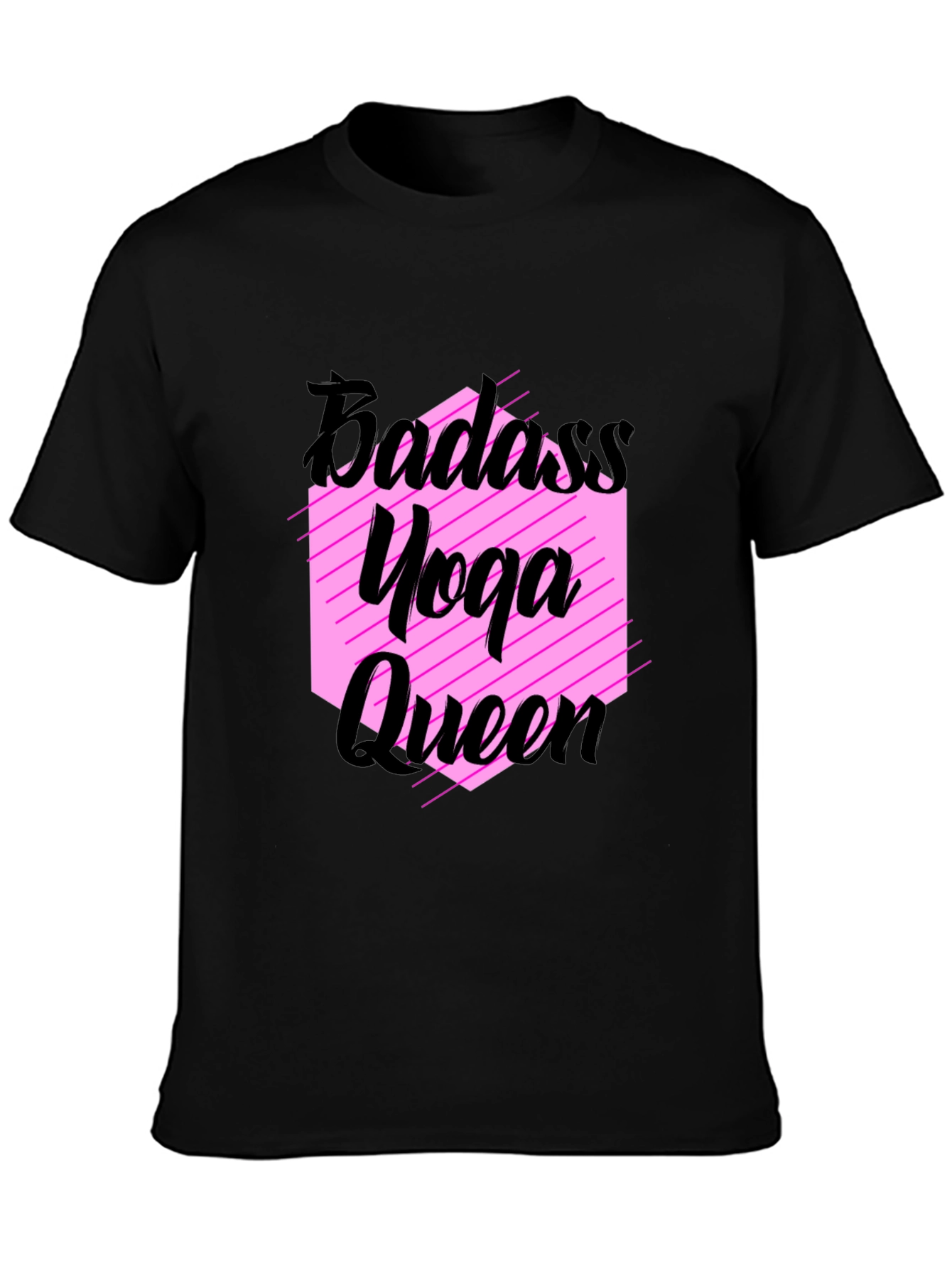 Badass Yoga Queen Graphic Tee