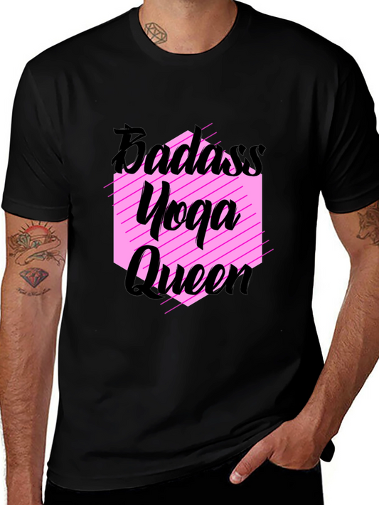 Badass Yoga Queen Graphic Tee