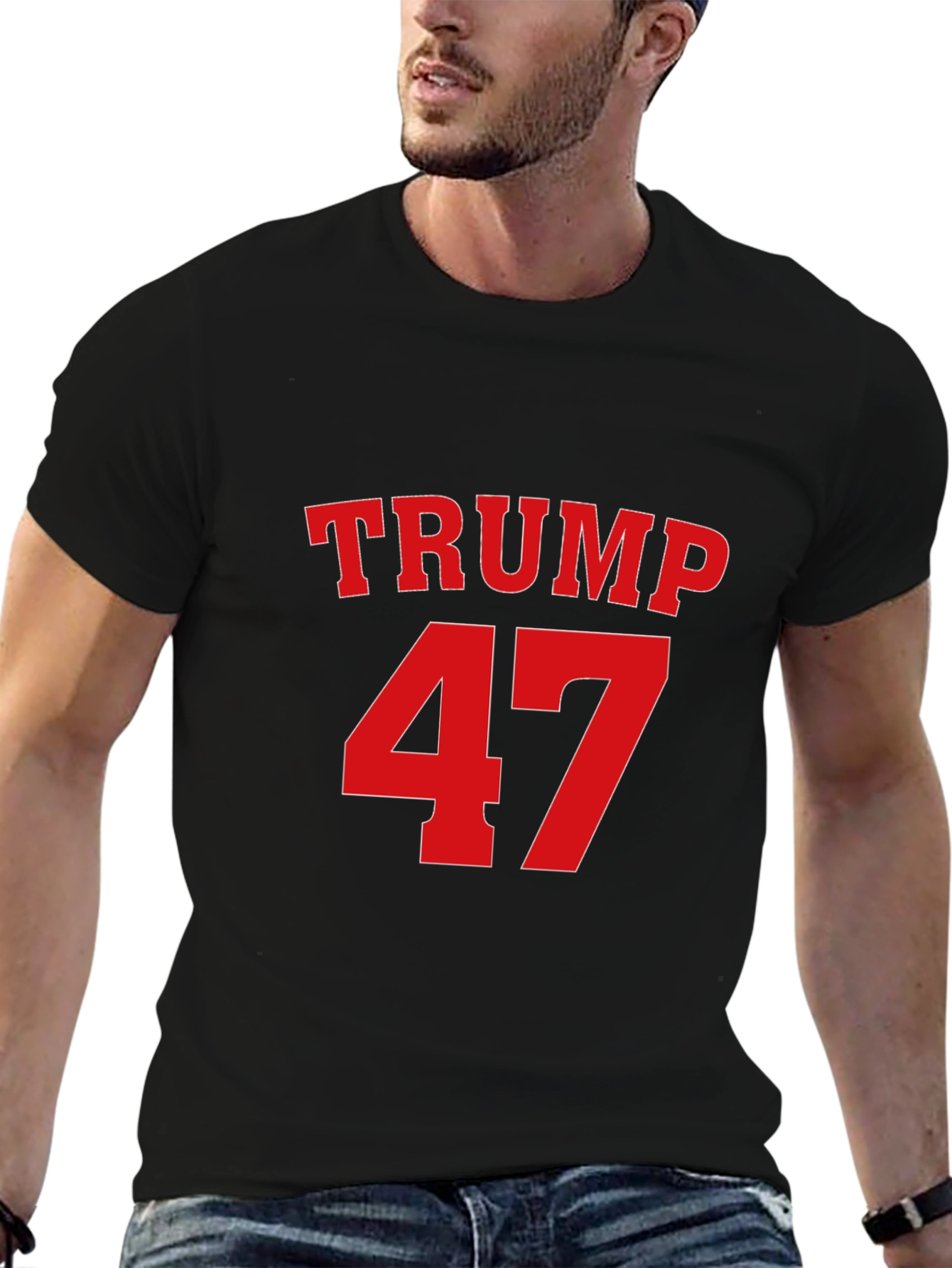 Trump 47 Black T-Shirt