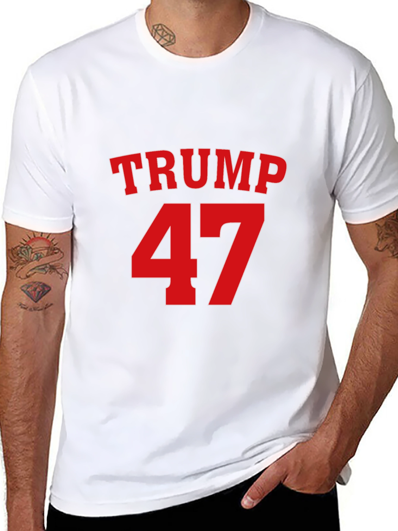 Trump 47 Black T-Shirt