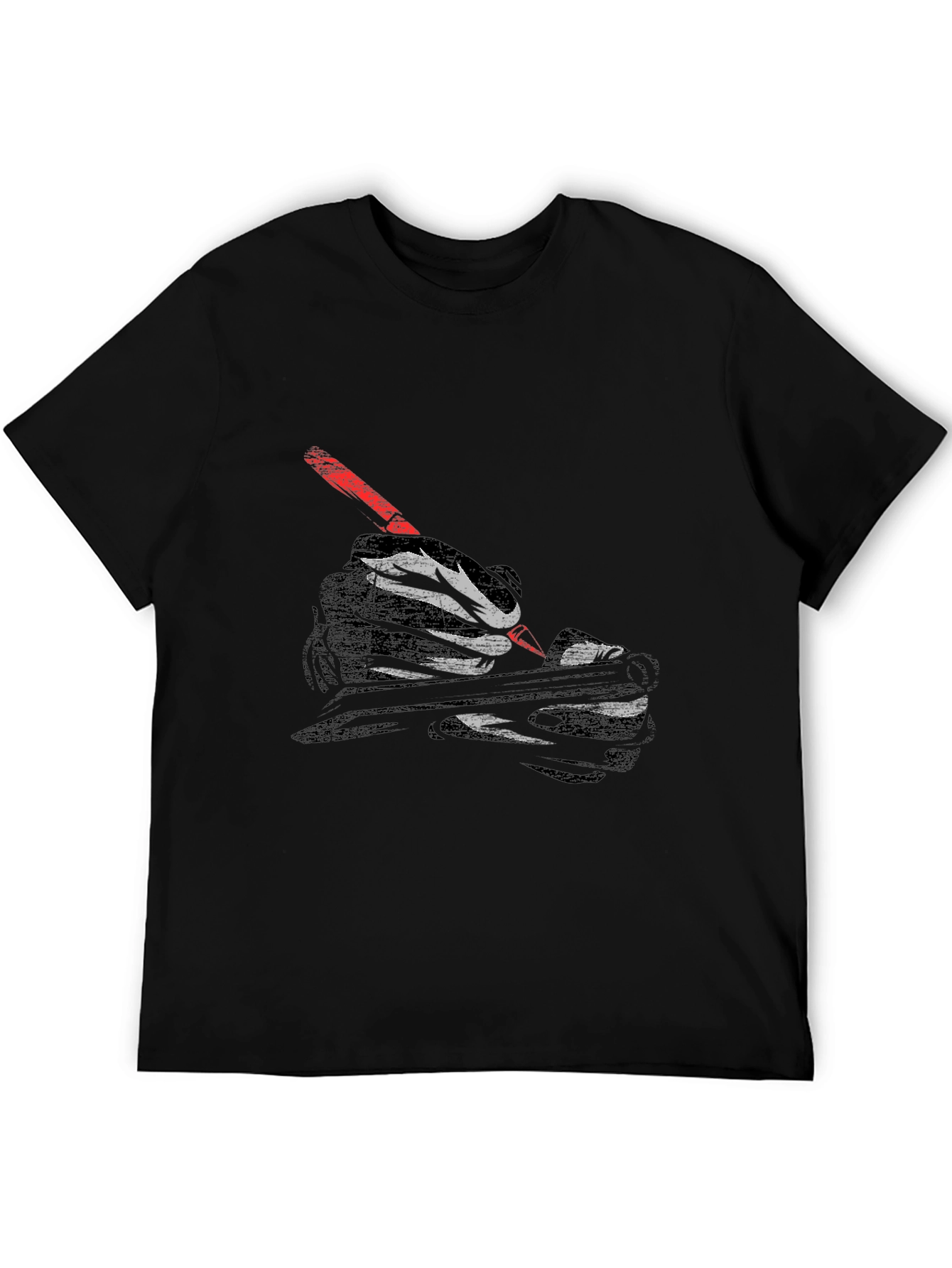 Hand Writing Graphic Tee - Cool Design