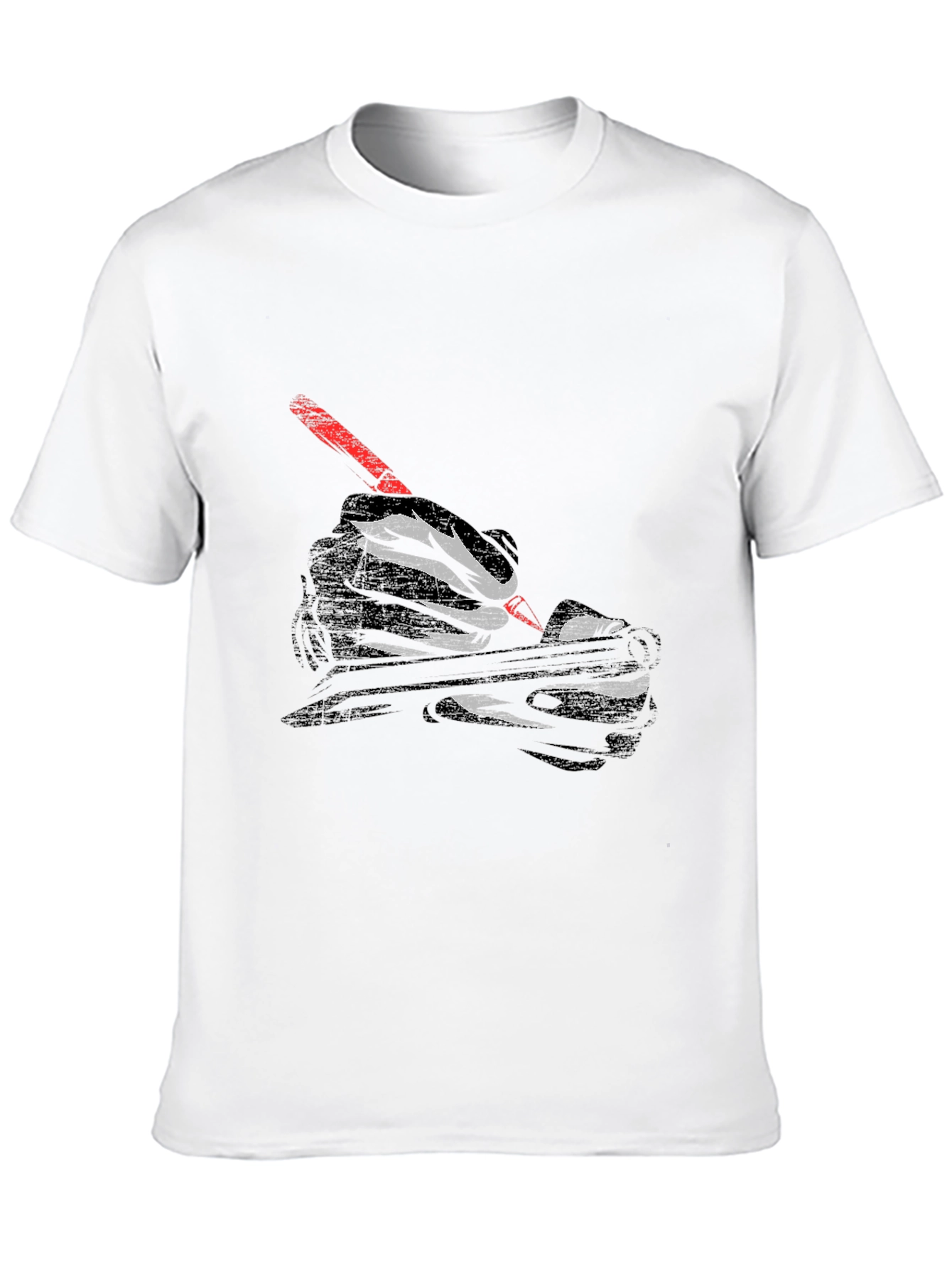 Hand Writing Graphic Tee - Cool Design