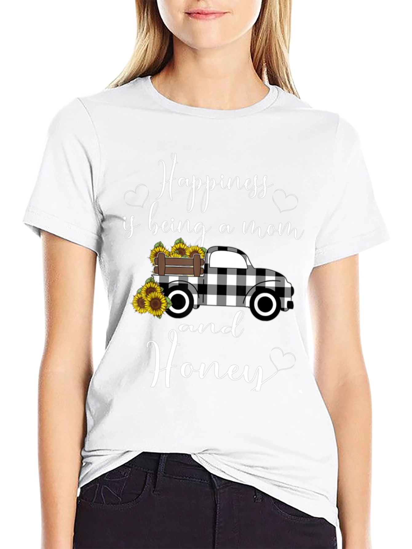 Happiness is Being a Mom and Honey T-Shirt