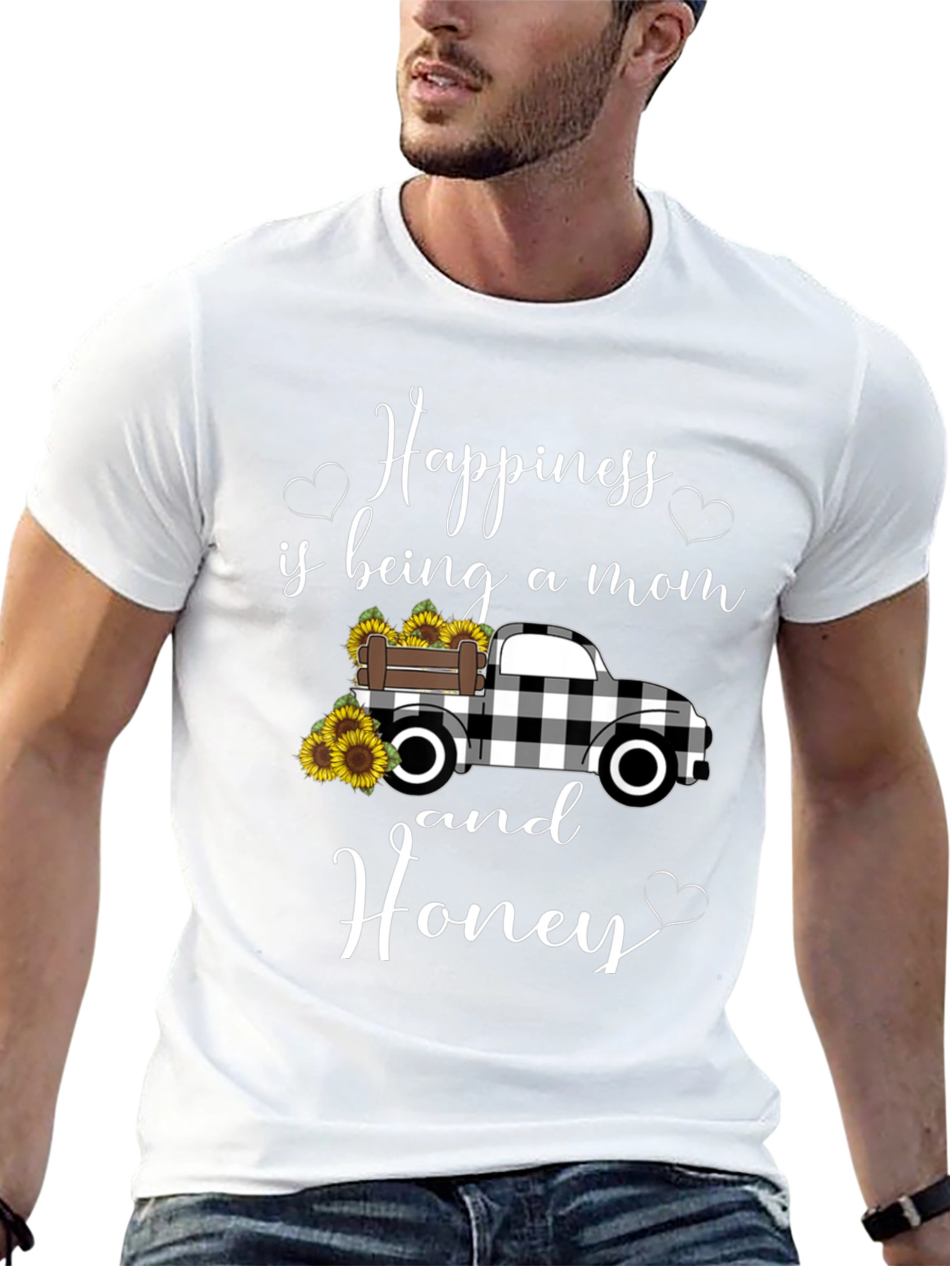 Happiness is Being a Mom and Honey T-Shirt