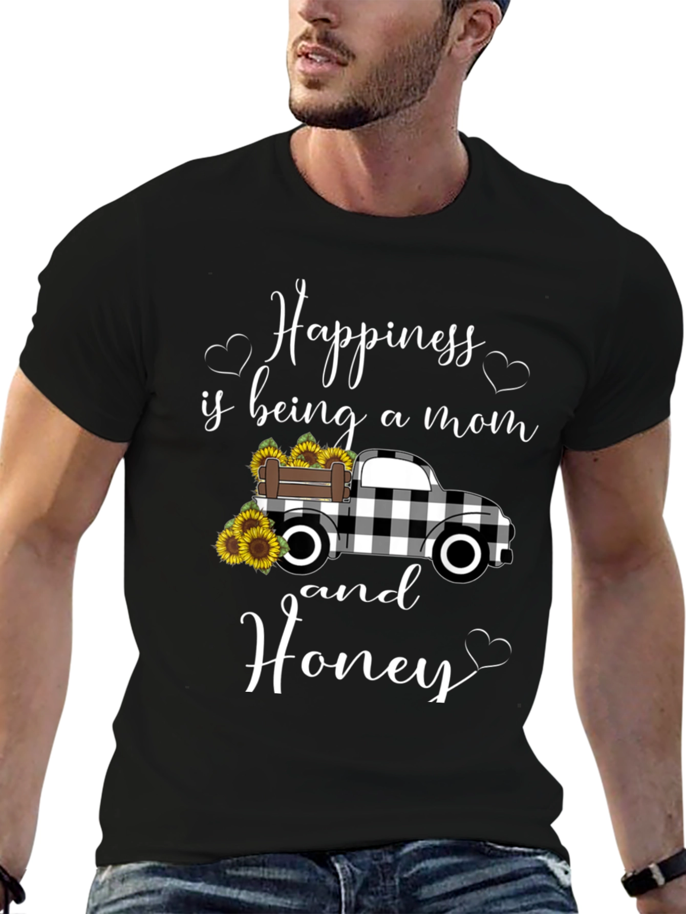 Happiness is Being a Mom and Honey T-Shirt
