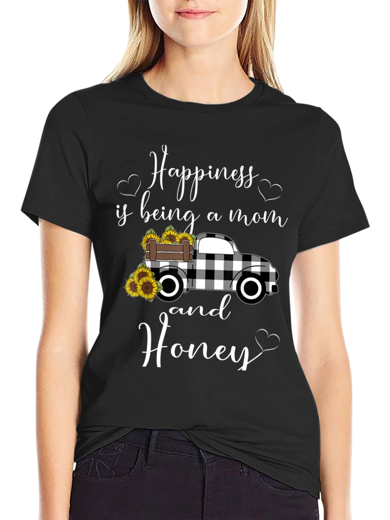 Happiness is Being a Mom and Honey T-Shirt