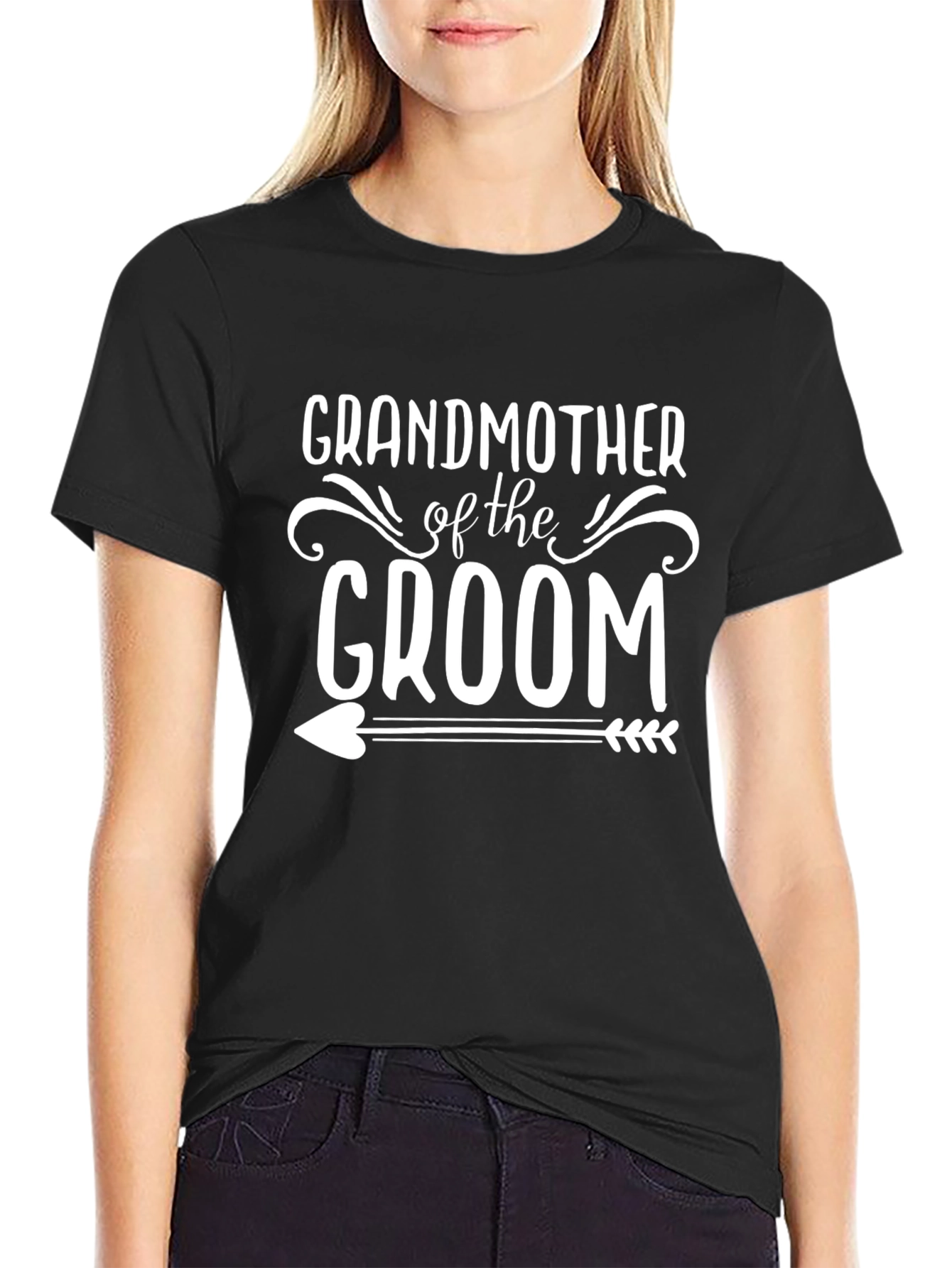 Grandmother of the Groom T-Shirt - Wedding Party Tee